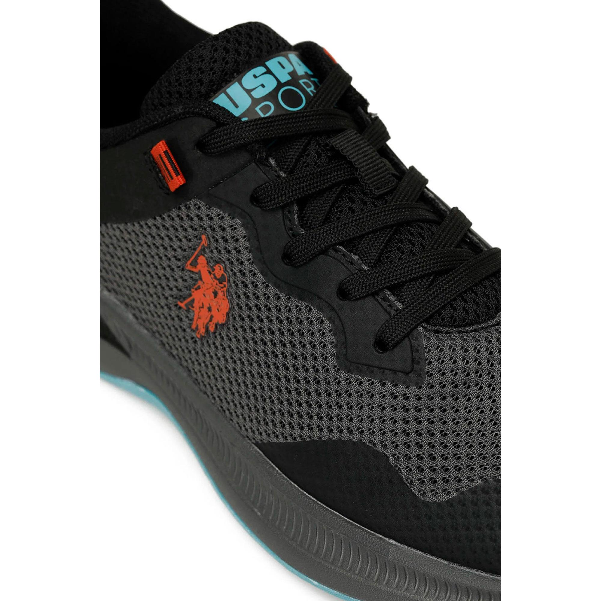 U.S. POLO ASSN. FLORIN WMN 5FX KADIN AYAKKABI - SİYAH