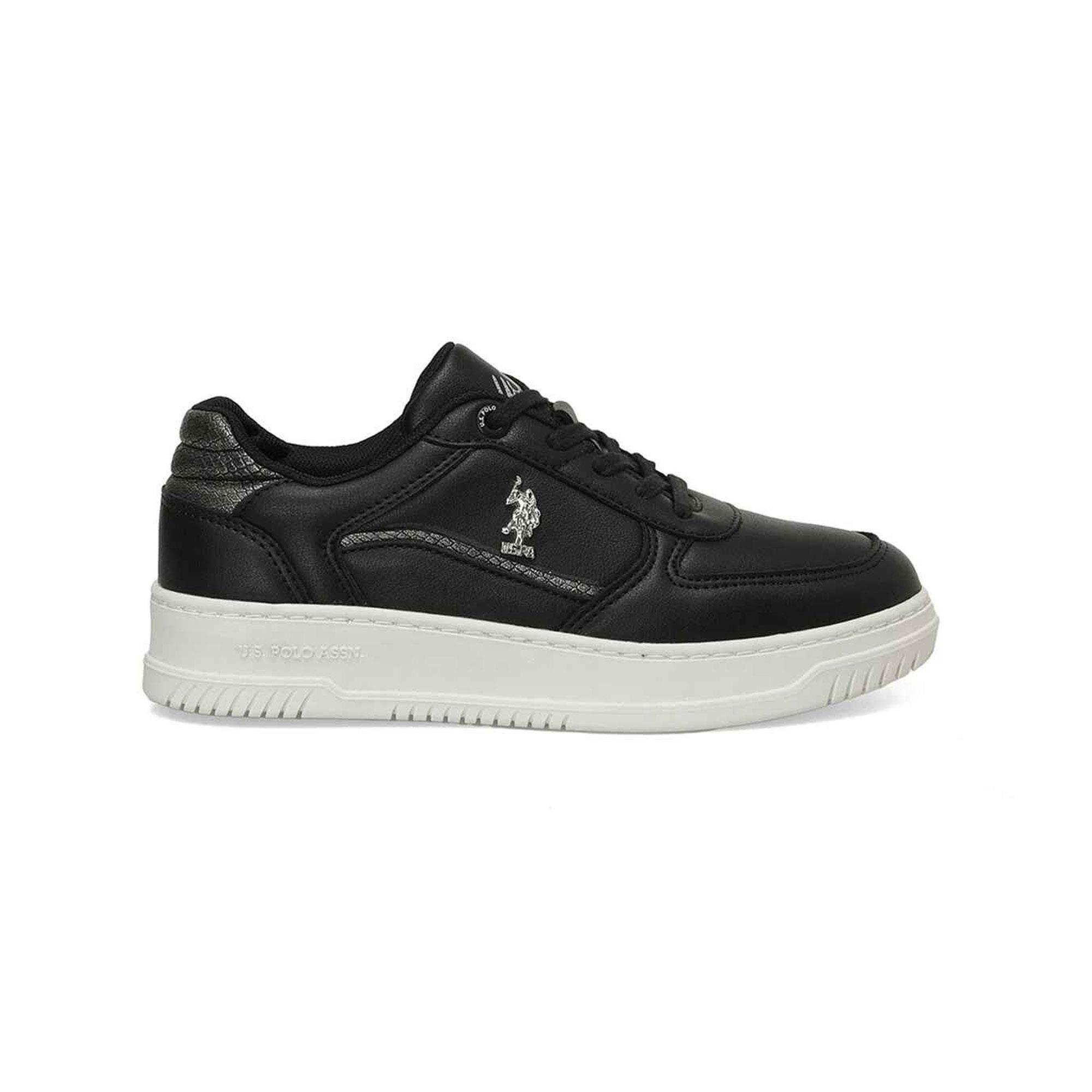 U.S. POLO ASSN. GRACE 4PR KADIN AYAKKABI - SİYAH