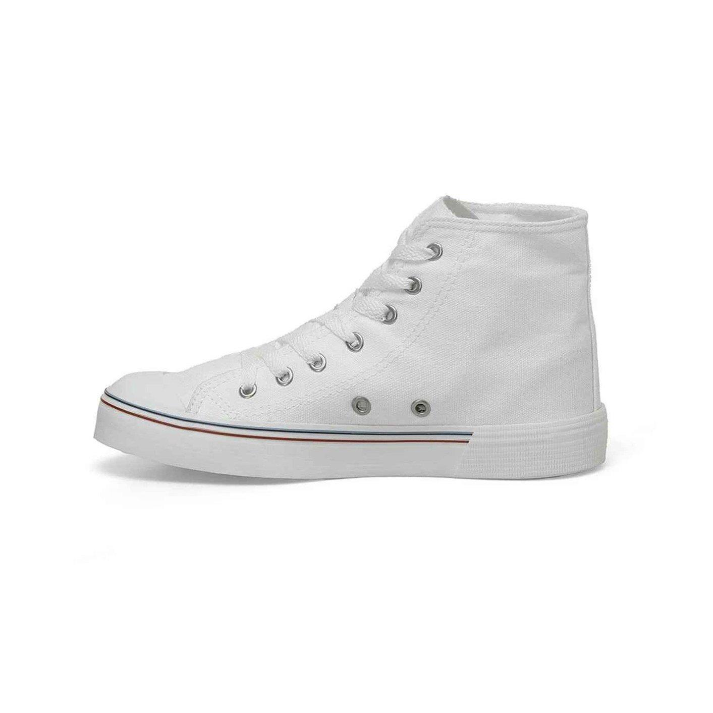 U.S. POLO ASSN. 4M PENELOPE HIGH 4FX KADIN AYAKKABI - BEYAZ