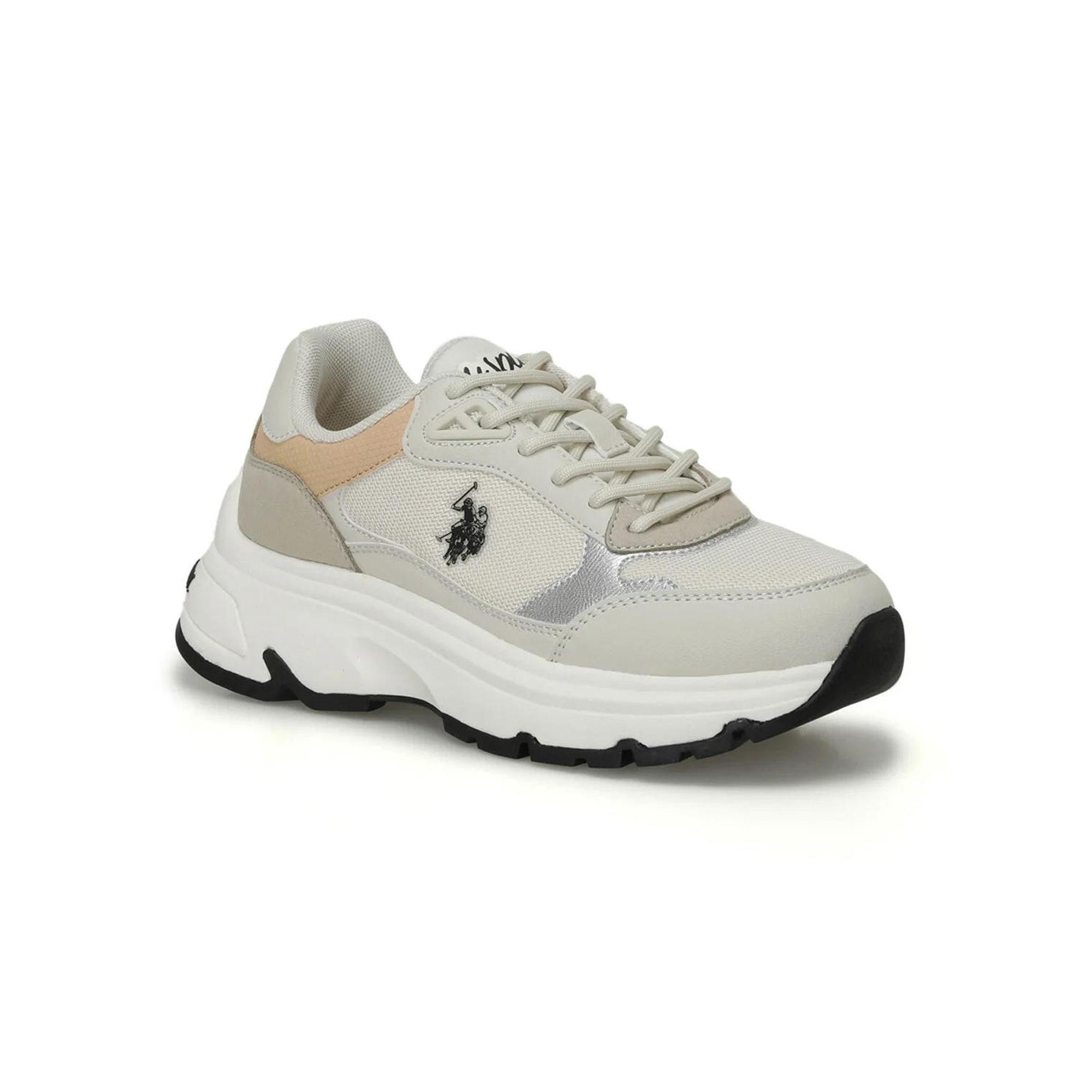 U.S. POLO ASSN. VIAVAI 4PR KADIN AYAKKABI - BEJ