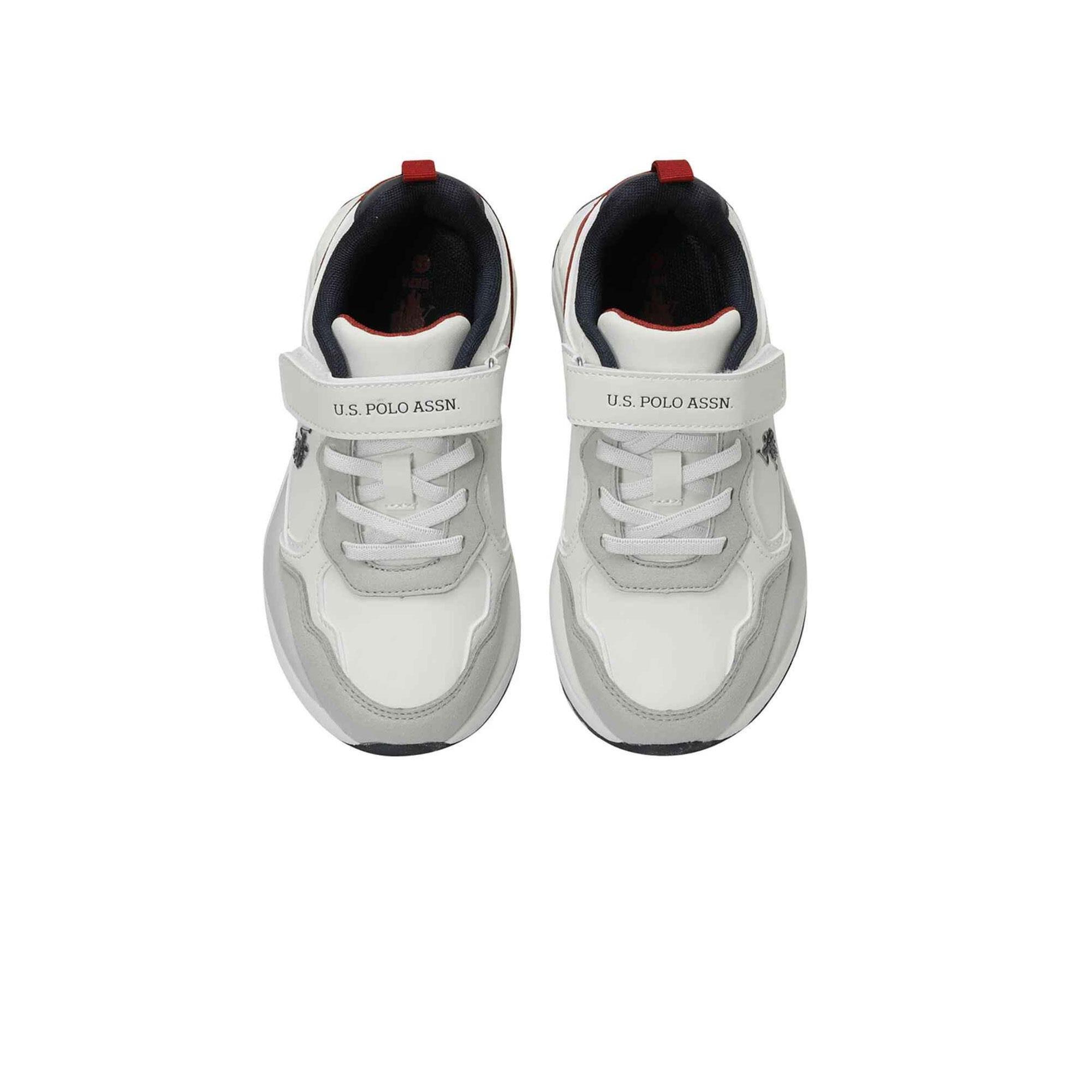 U.S. POLO ASSN. HABE  4PR ÇOCUK AYAKKABI - BEYAZ