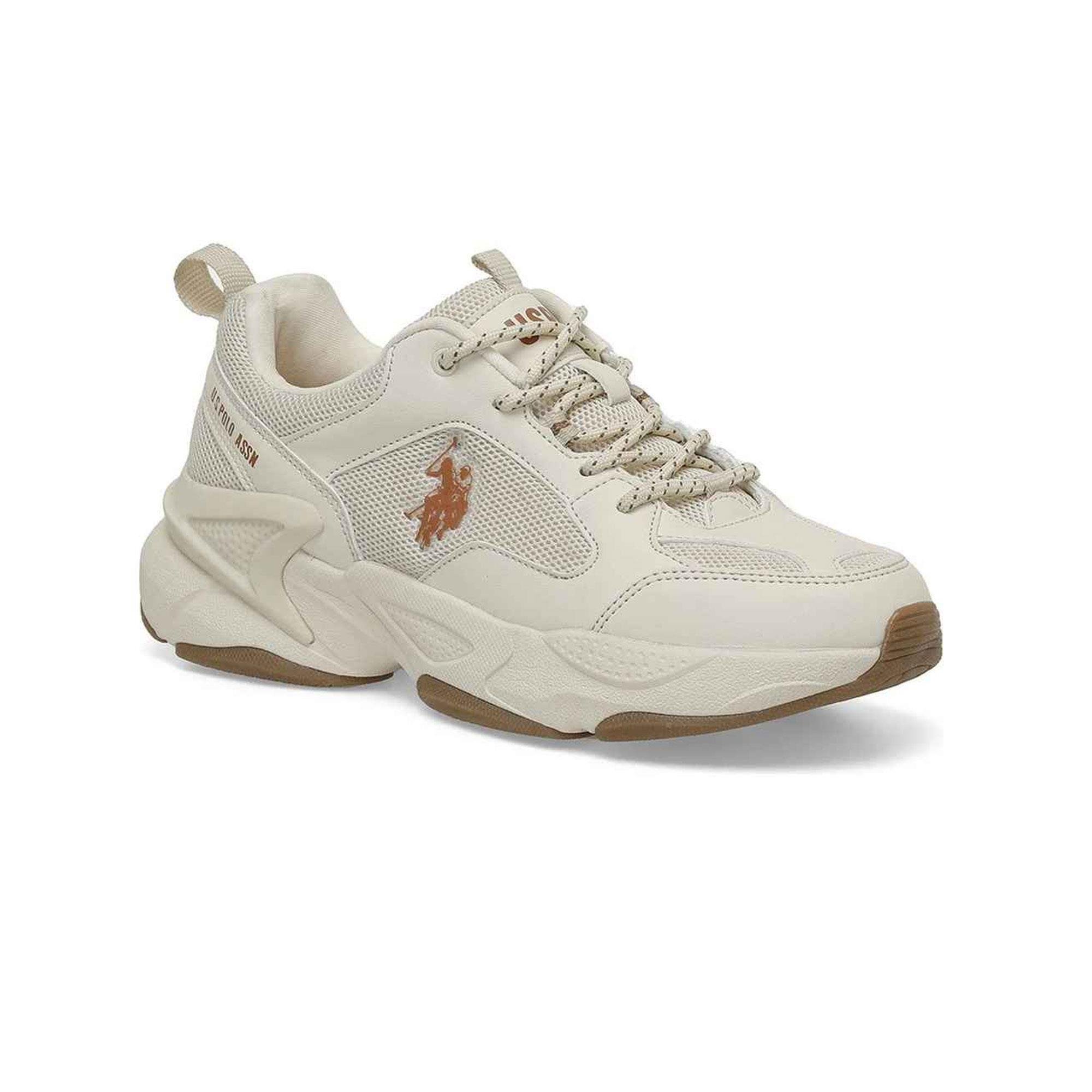 U.S. POLO ASSN. MAYBE WMN 5PR KADIN AYAKKABI - BEJ