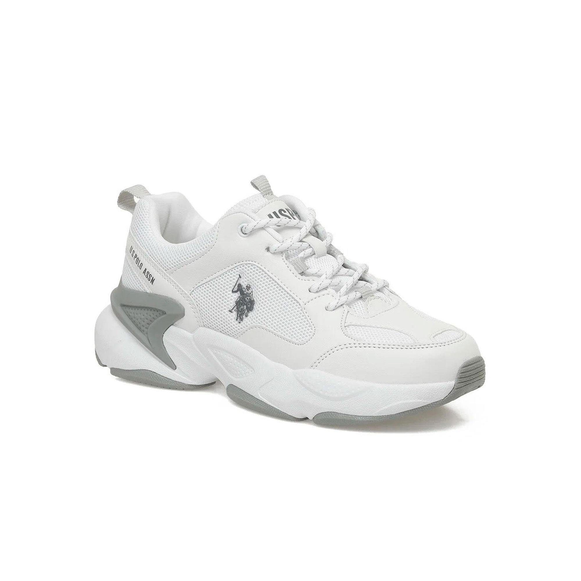 U.S. POLO ASSN. MAYBE WMN 5PR KADIN AYAKKABI - BEYAZ