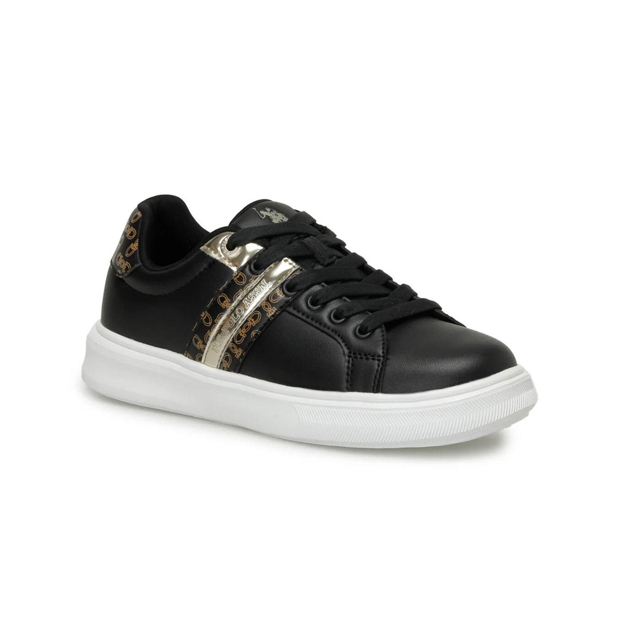 U.S. POLO ASSN. 4P LESLI 4FX KADIN AYAKKABI - SİYAH