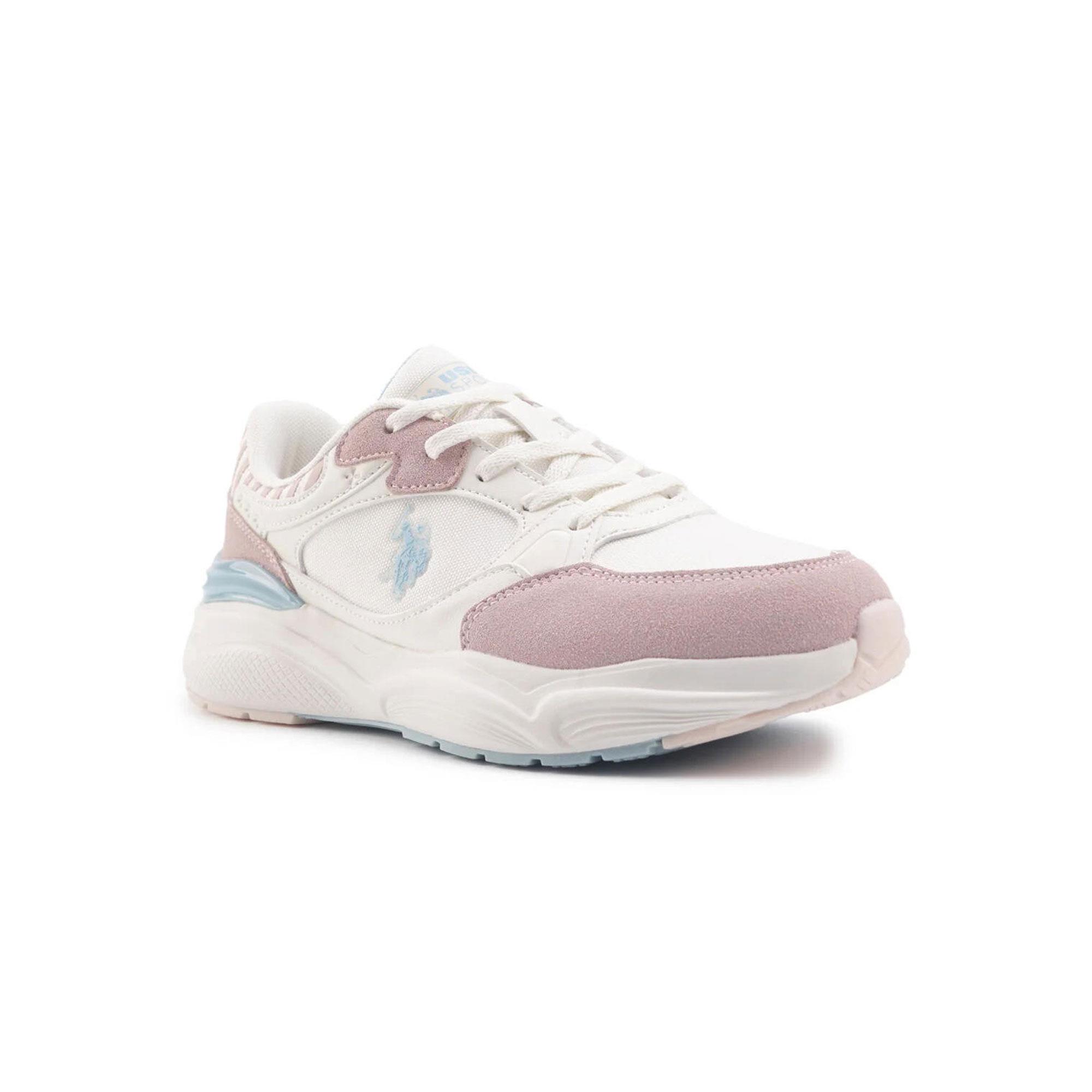 U.S. POLO ASSN. 4M BLOSSOM 4FX KADIN AYAKKABI - BEJ/PUDRA