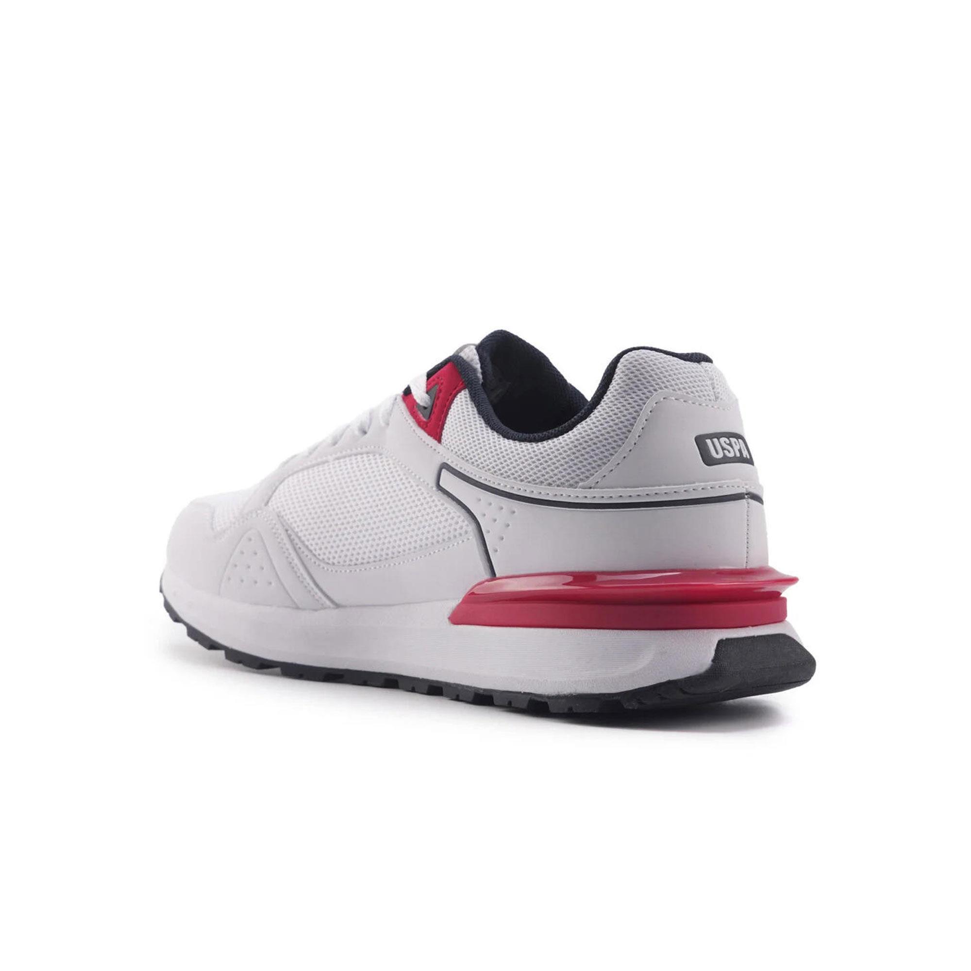 U.S. POLO ASSN. 4M MARTIN 4FX ERKEK AYAKKABI - BEYAZ/LACİVERT