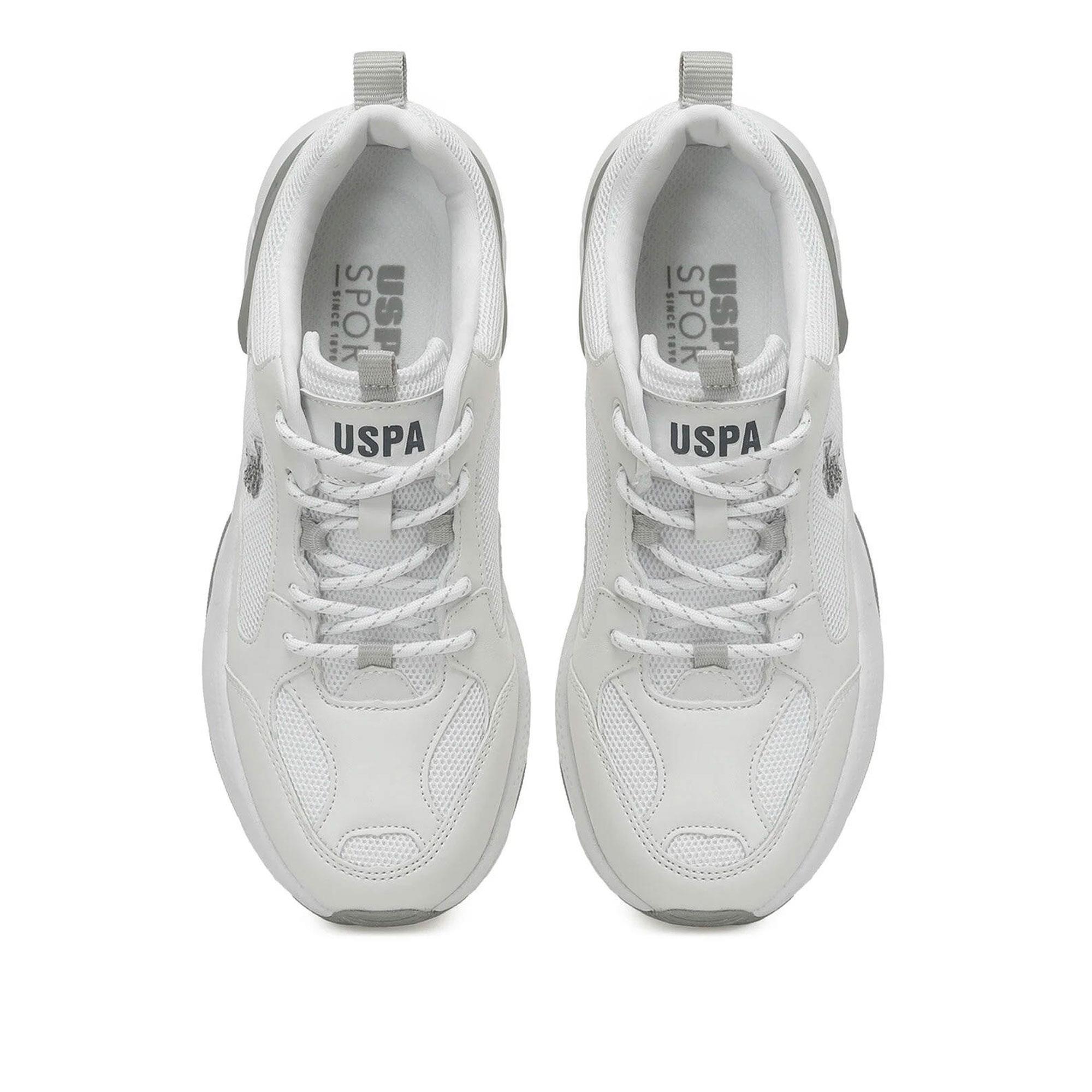 U.S. POLO ASSN. MAYBE WMN 5PR KADIN AYAKKABI - BEYAZ