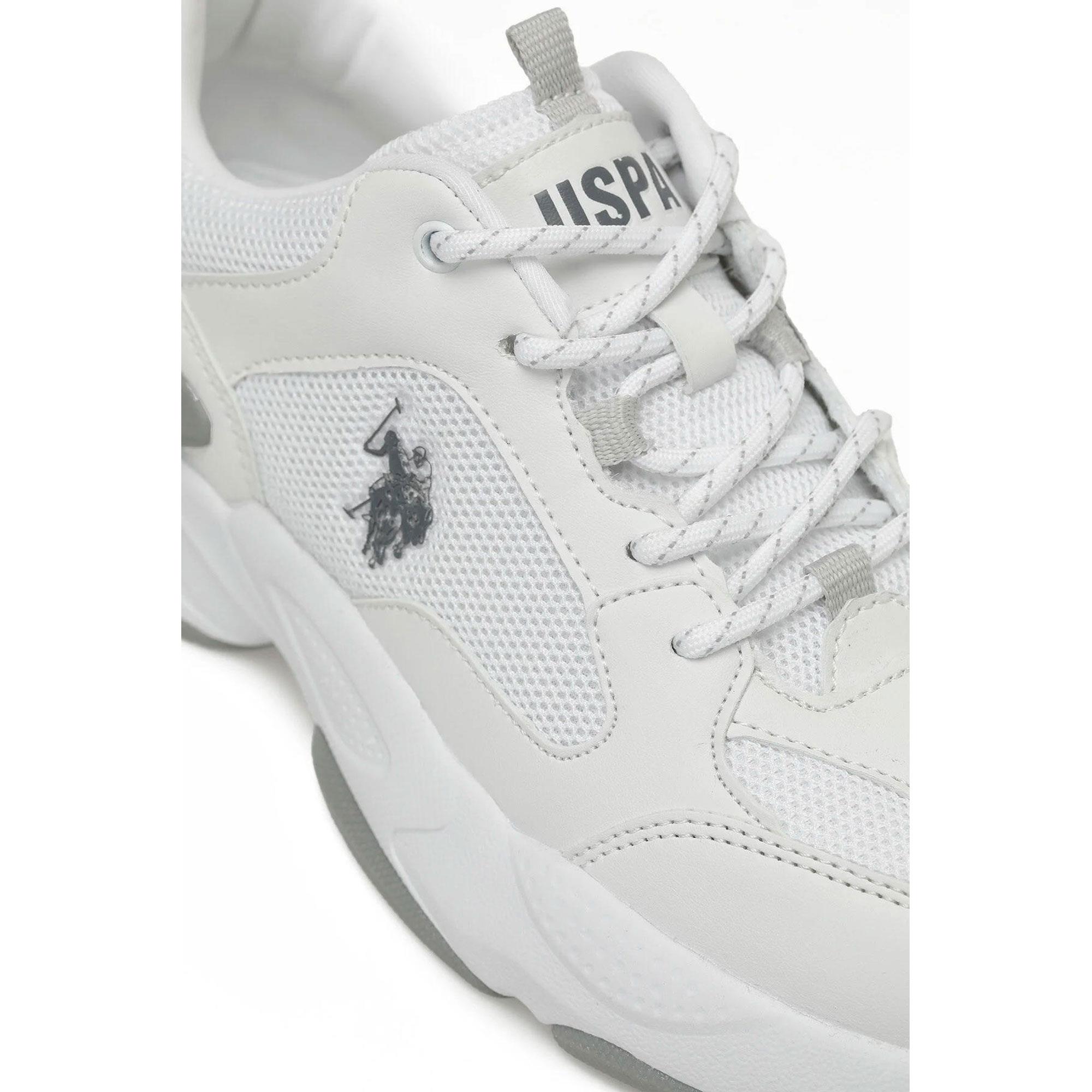 U.S. POLO ASSN. MAYBE WMN 5PR KADIN AYAKKABI - BEYAZ