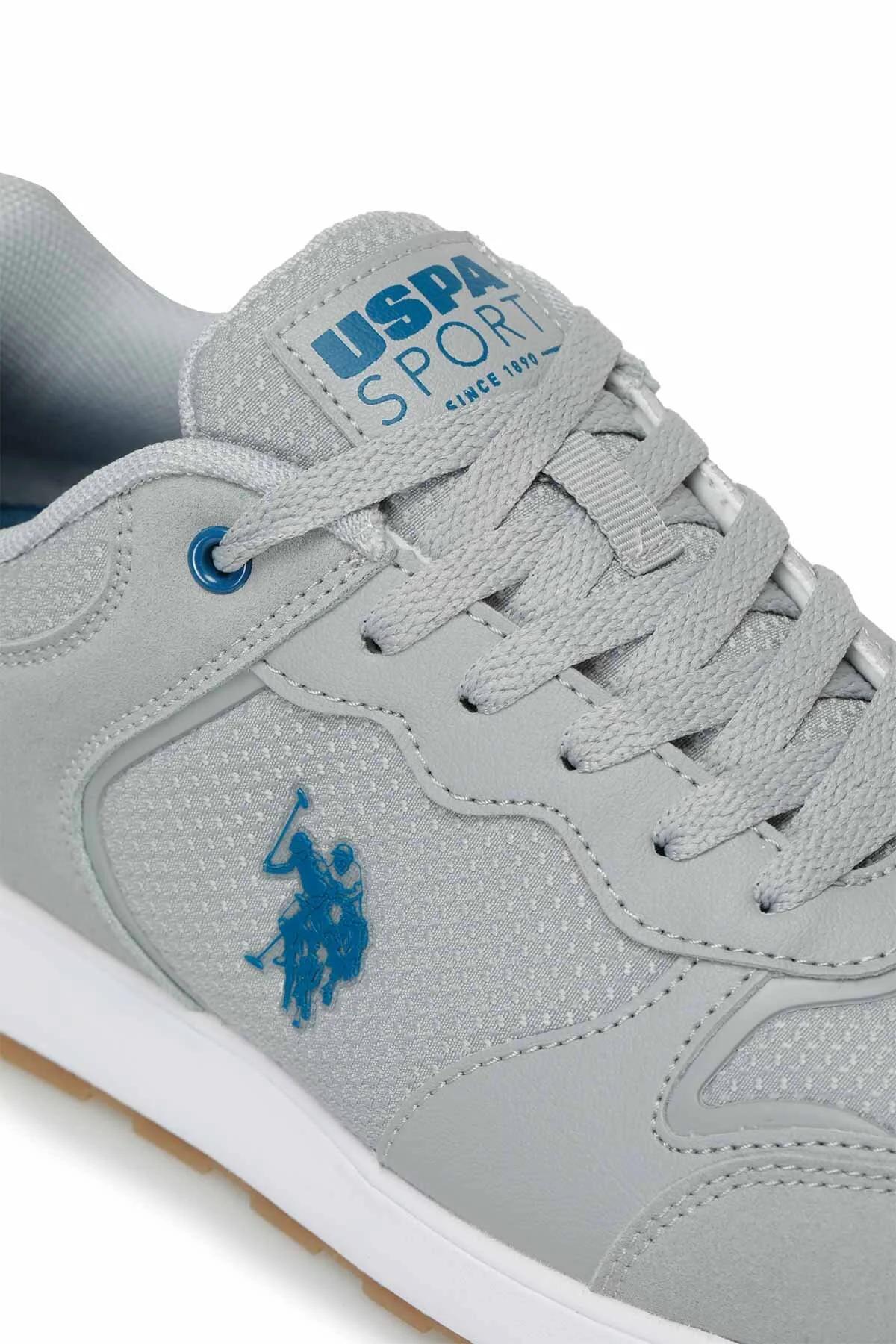 U.S. POLO ASSN. 4M TONES 4FX ERKEK AYAKKABI - GRİ
