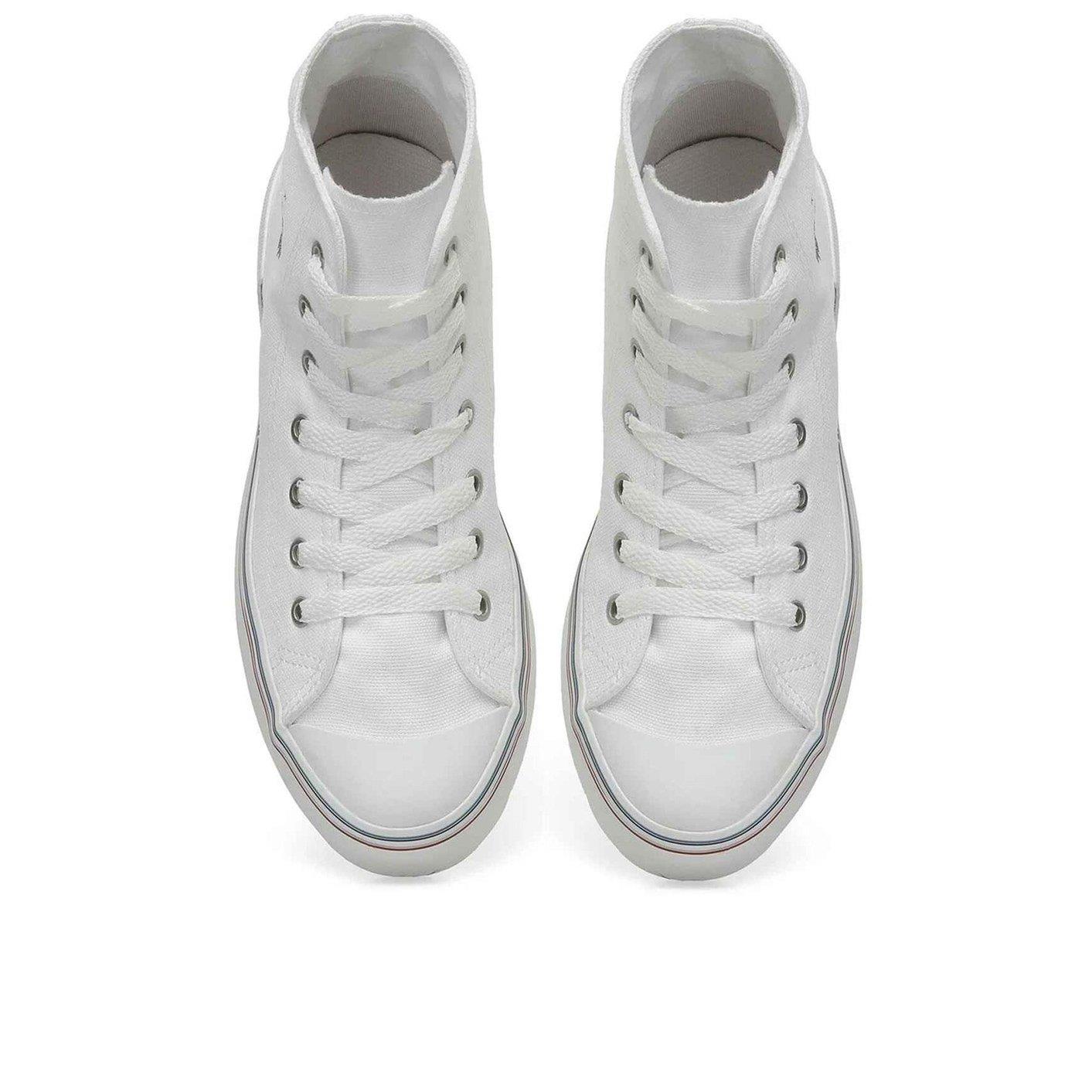 U.S. POLO ASSN. 4M PENELOPE HIGH 4FX KADIN AYAKKABI - BEYAZ