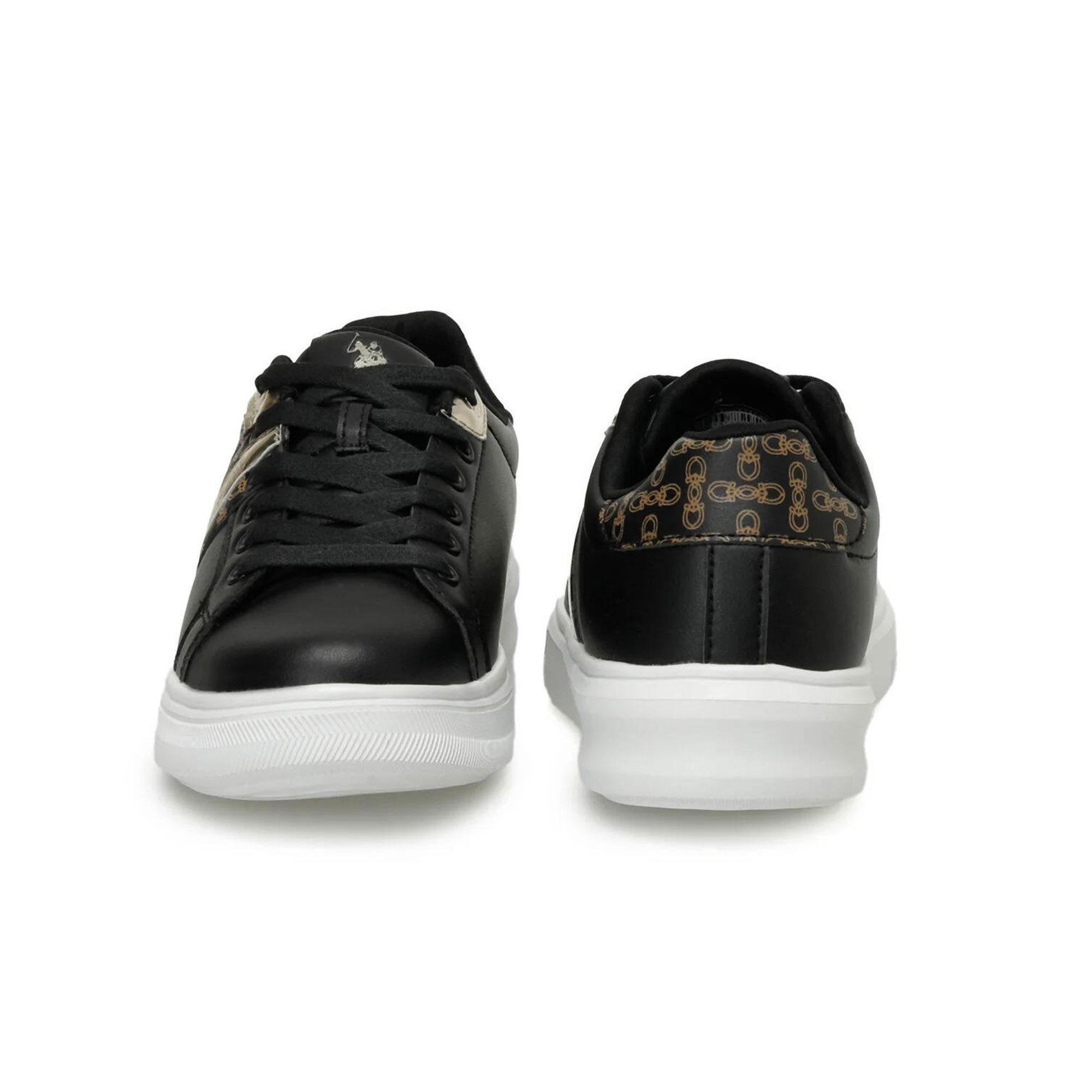 U.S. POLO ASSN. 4P LESLI 4FX KADIN AYAKKABI - SİYAH