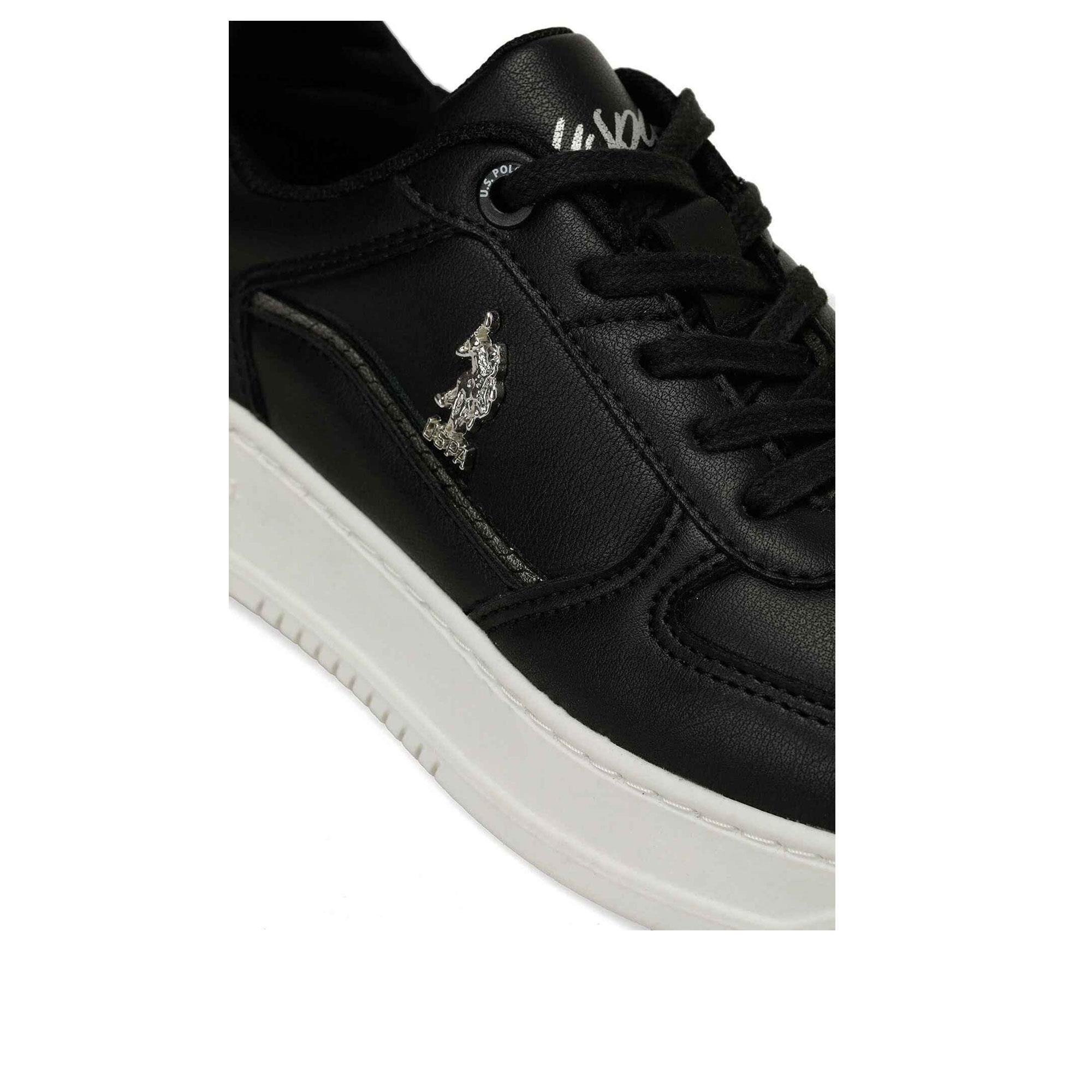 U.S. POLO ASSN. GRACE 4PR KADIN AYAKKABI - SİYAH