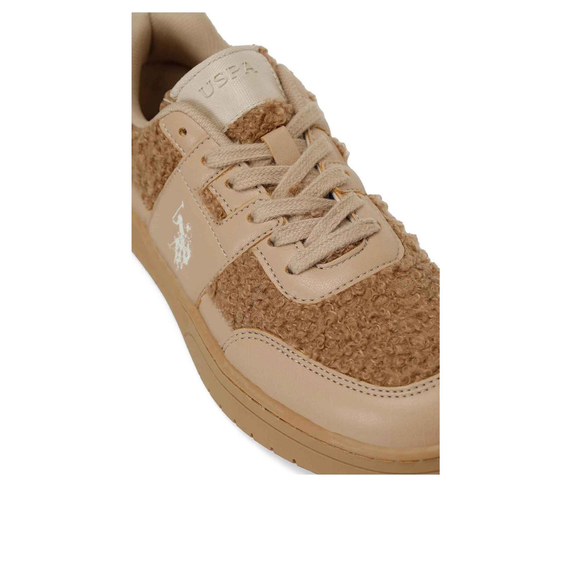 U.S. POLO ASSN. VIOLET 4PR KADIN AYAKKABI - TABA