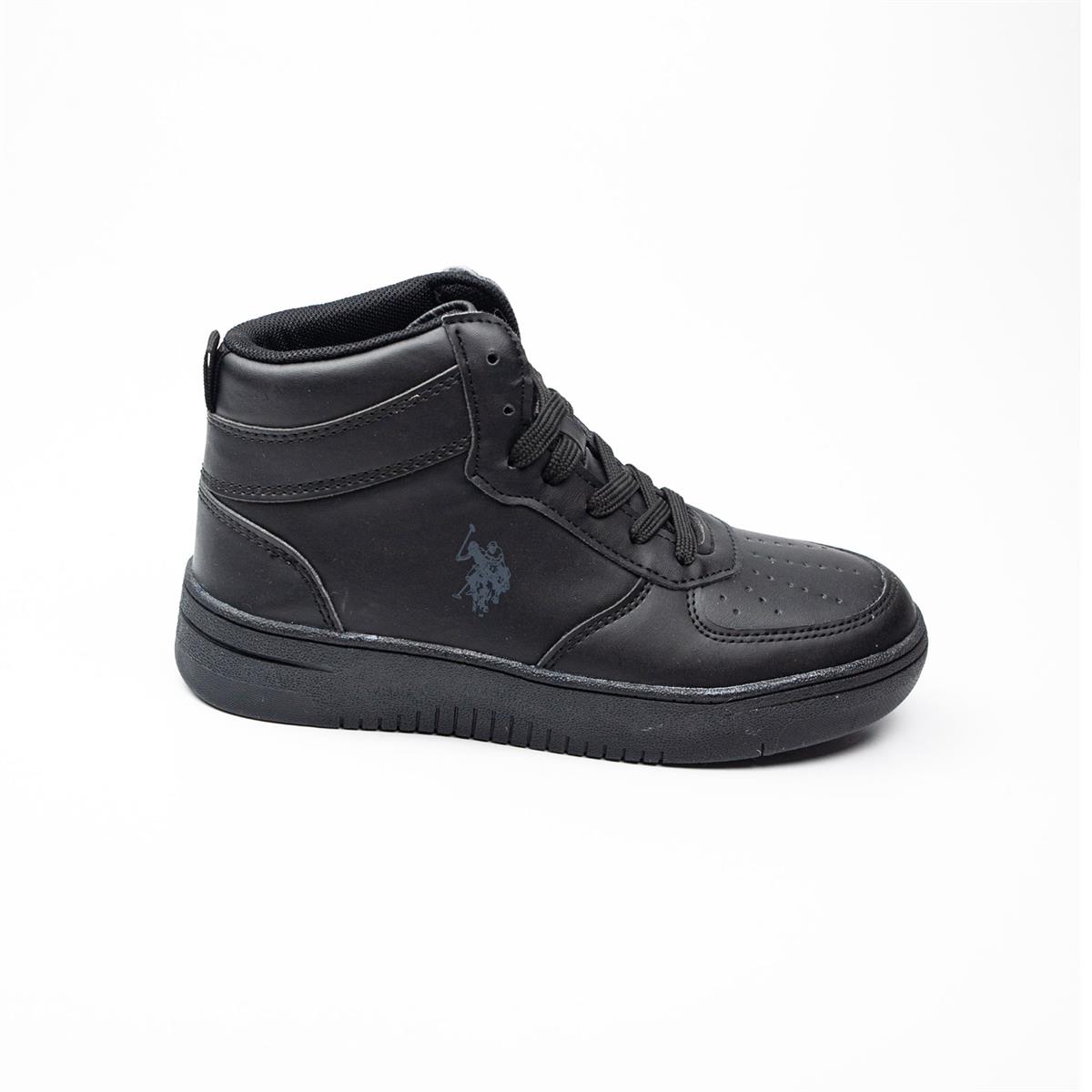 U.S.POLO ARISTON HI  KADIN AYAKKABI - SİYAH