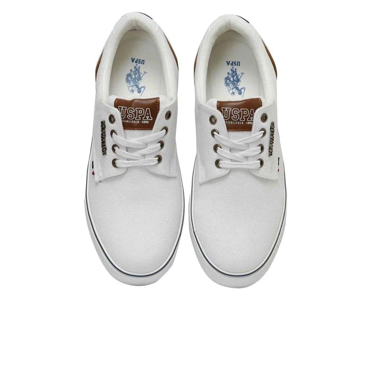 U.S.POLO JACOB ERKEK AYAKKABI - BEYAZ