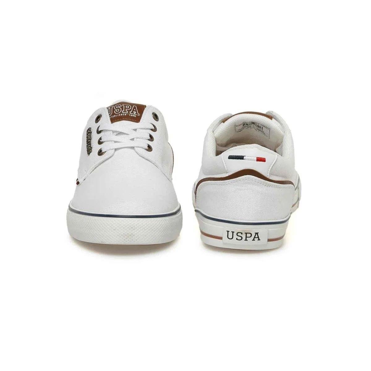 U.S.POLO JACOB ERKEK AYAKKABI - BEYAZ