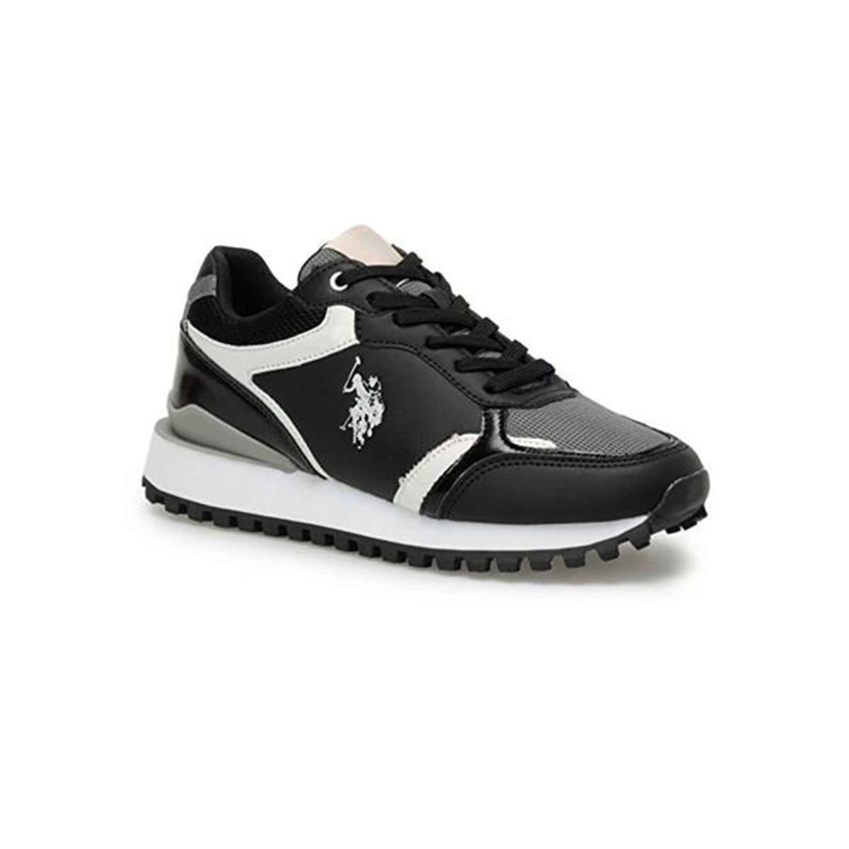 U.S.POLO MAC KADIN AYAKKABI - SİYAH