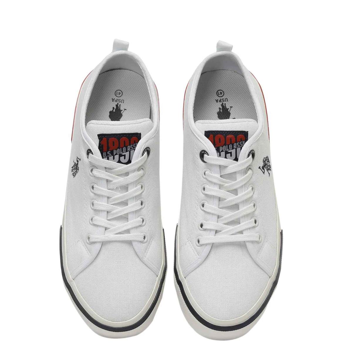 U.S.POLO MASON ERKEK AYAKKABI - BEYAZ