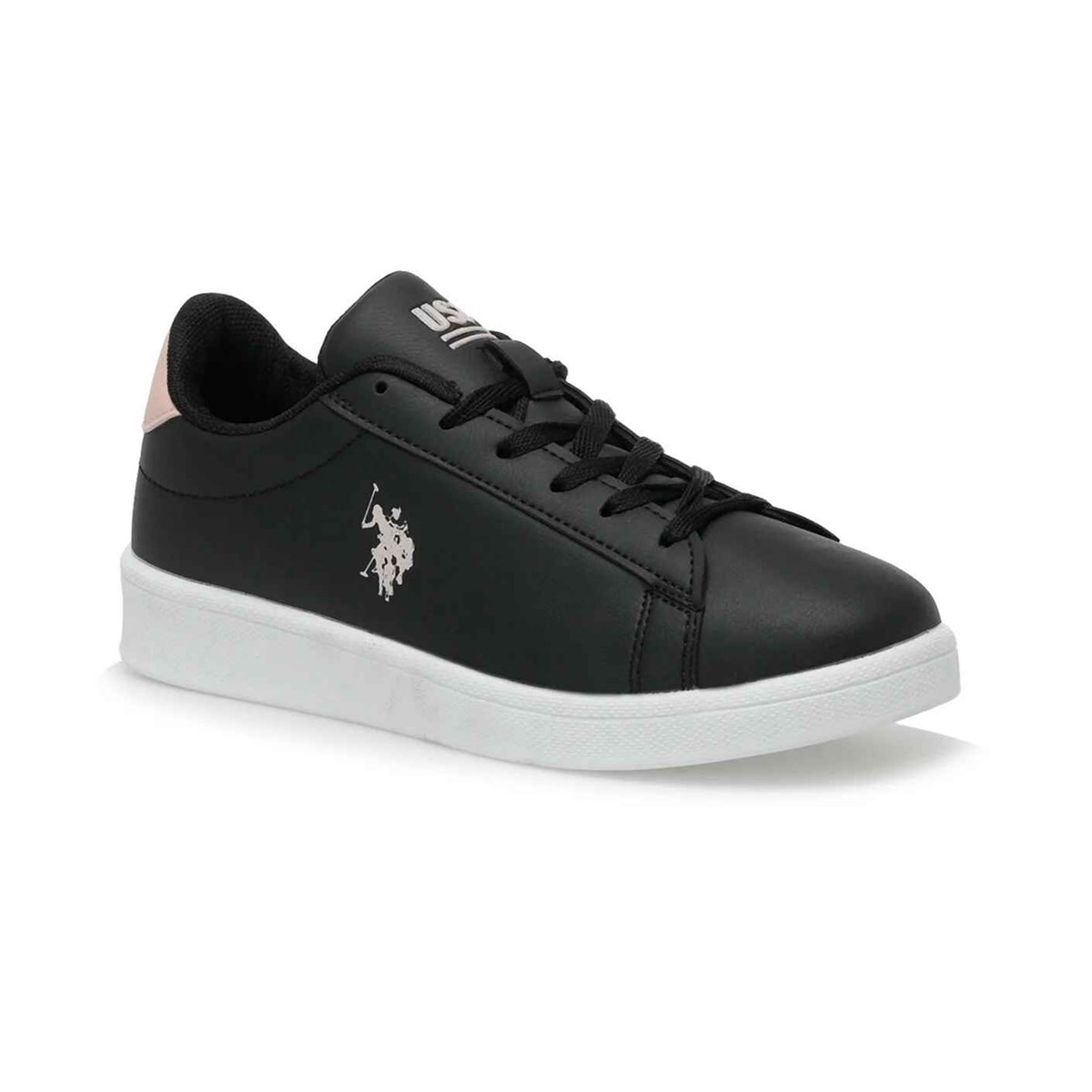 U.S.POLO TIBET KADIN AYAKKABI - SİYAH/PUDRA