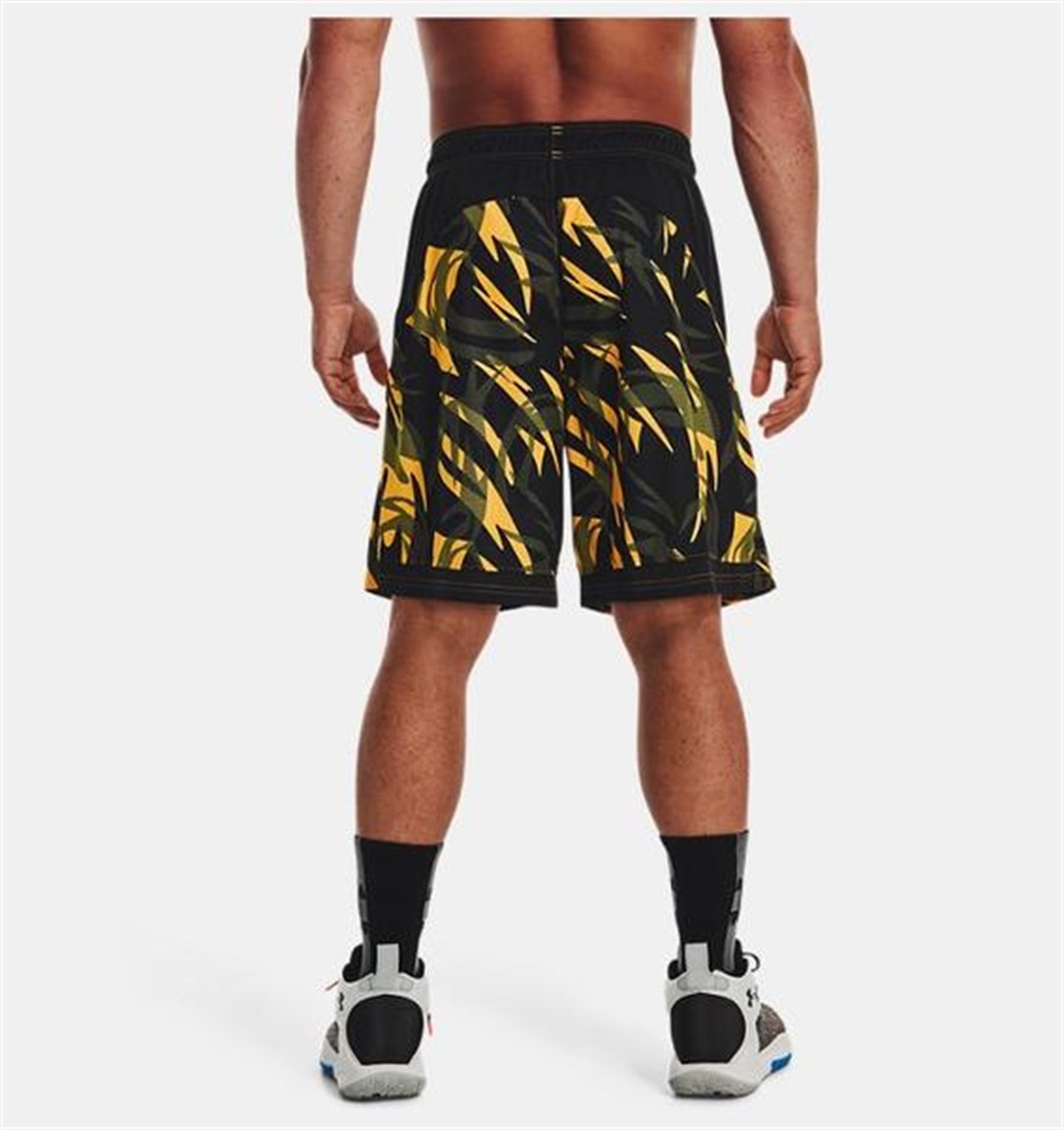 UA BASELINE 10'' PRINT SHORT - BEYAZ(SÜET)