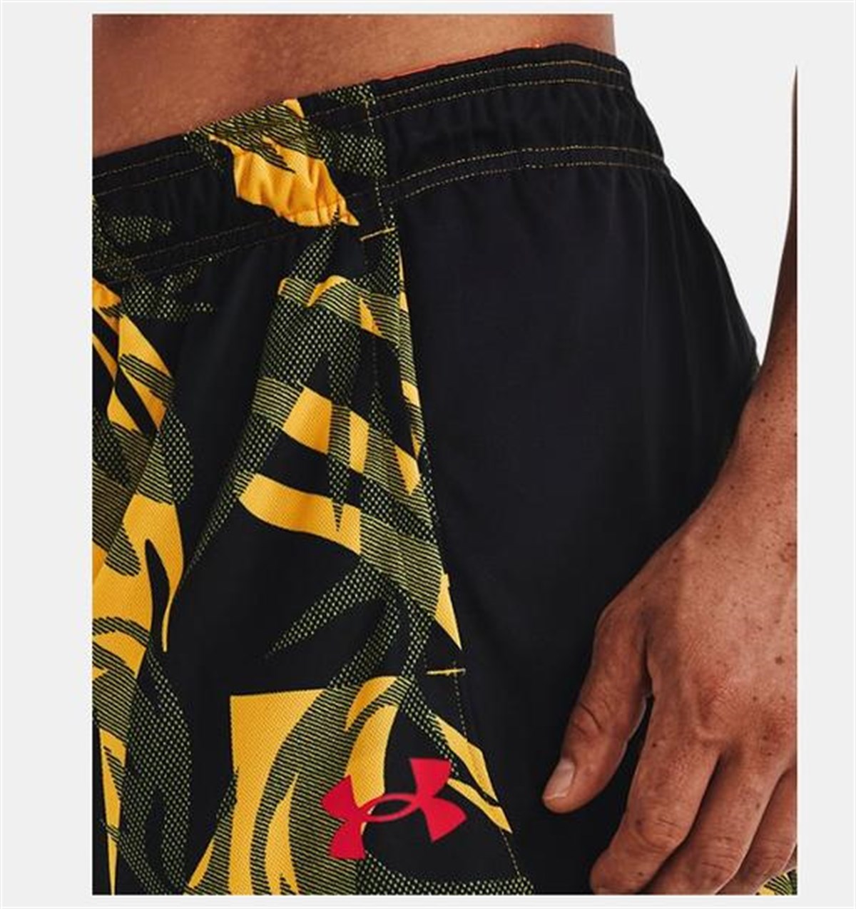 UA BASELINE 10'' PRINT SHORT - BEYAZ(SÜET)
