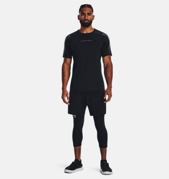 UA HG Armour Nov Fitted SS - FÜME