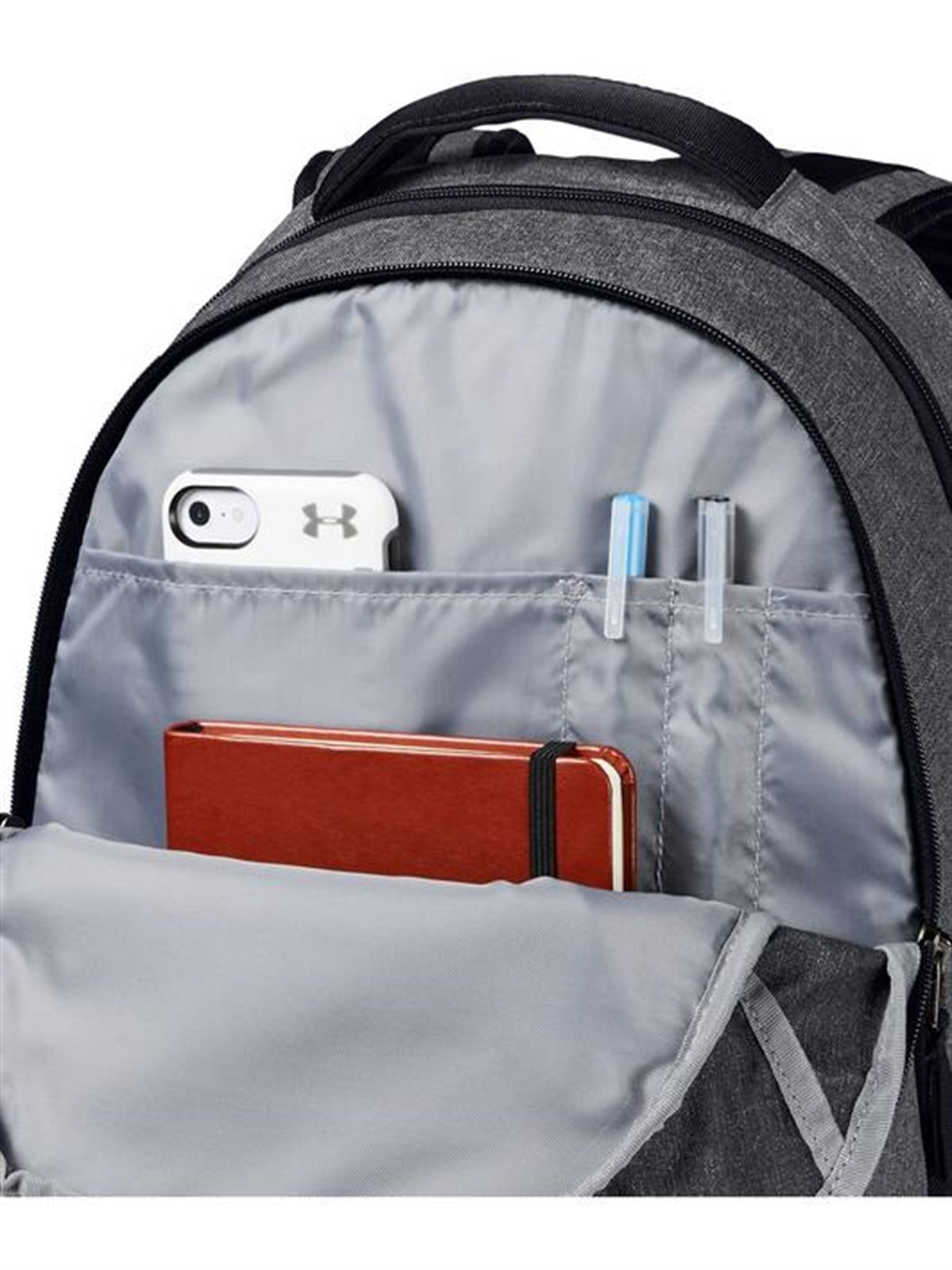 UA Hustle 5.0 Backpack - FÜME