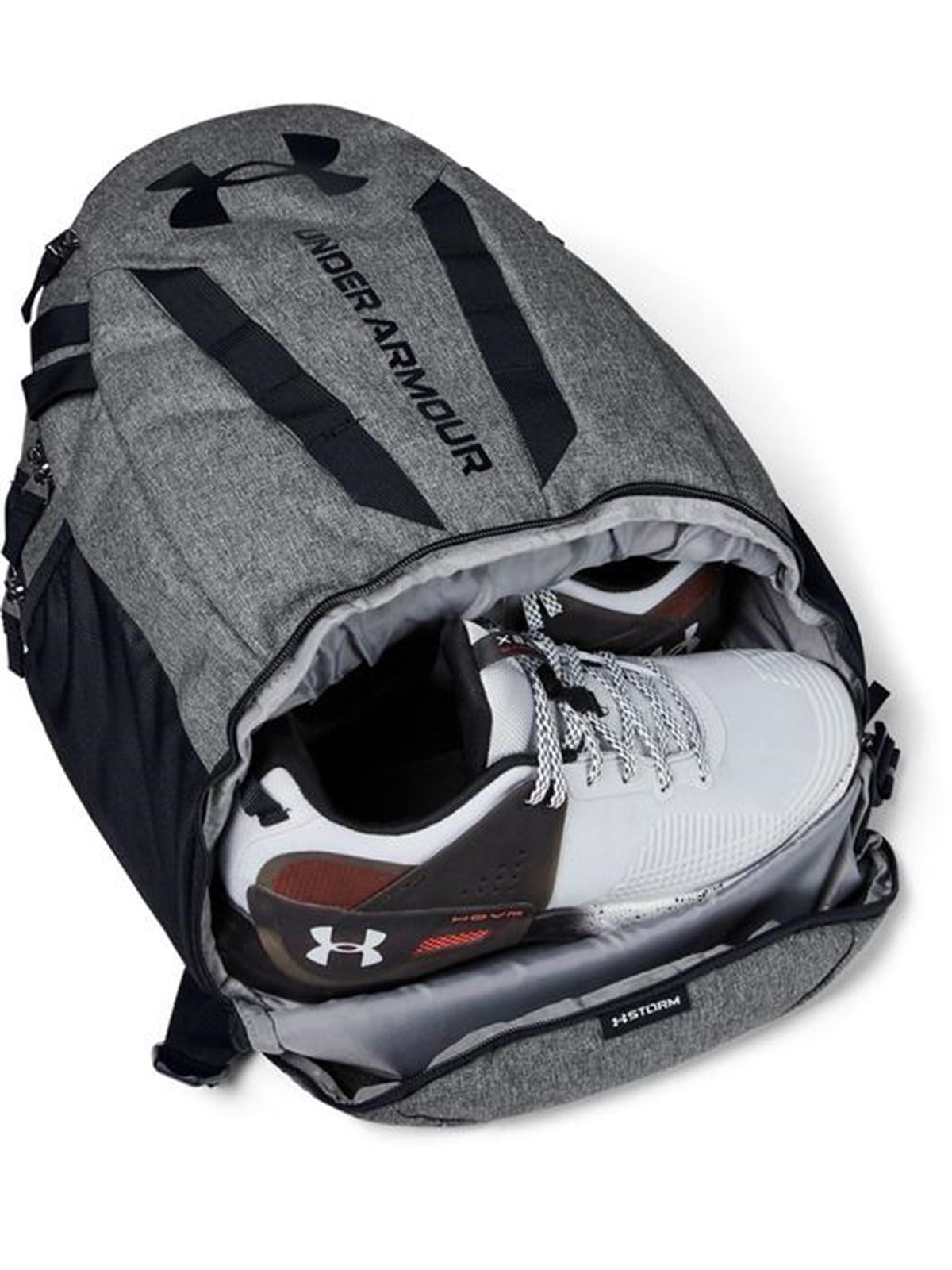 UA Hustle 5.0 Backpack - FÜME