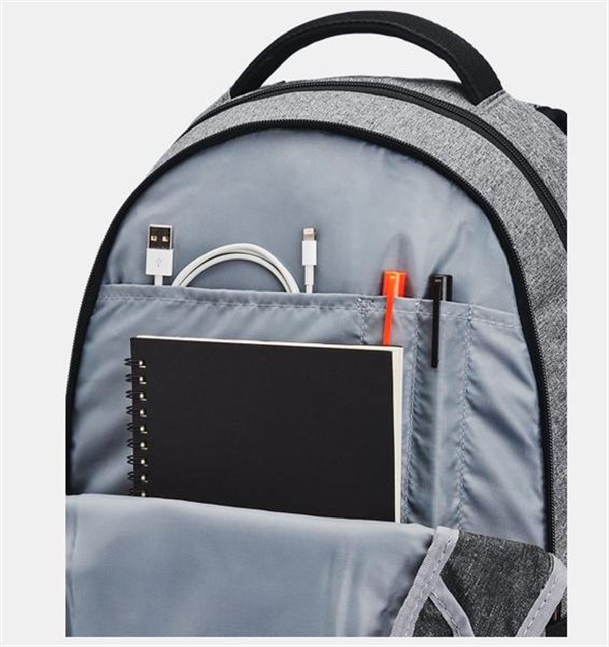UA Hustle 5.0 Backpack - FÜME