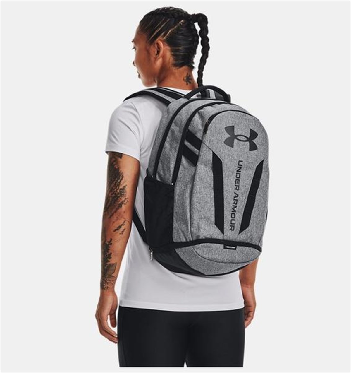 UA Hustle 5.0 Backpack - FÜME