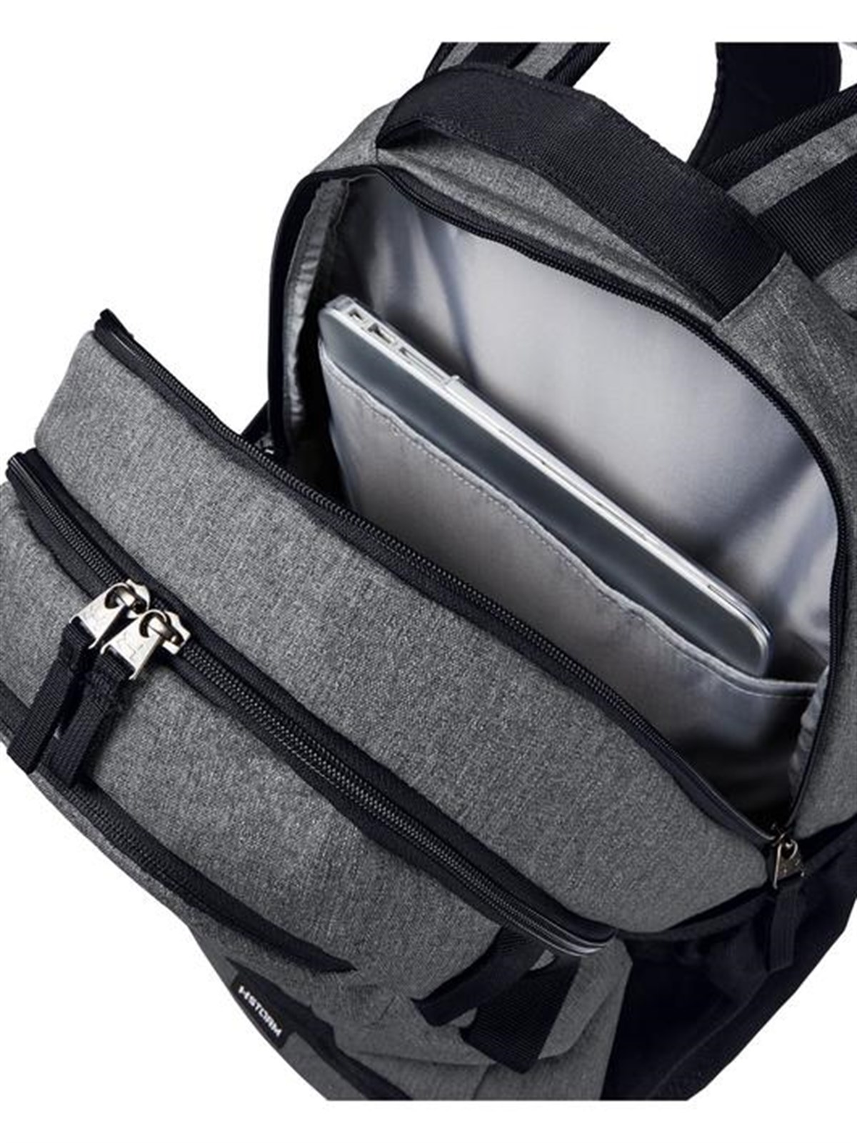 UA Hustle 5.0 Backpack - FÜME