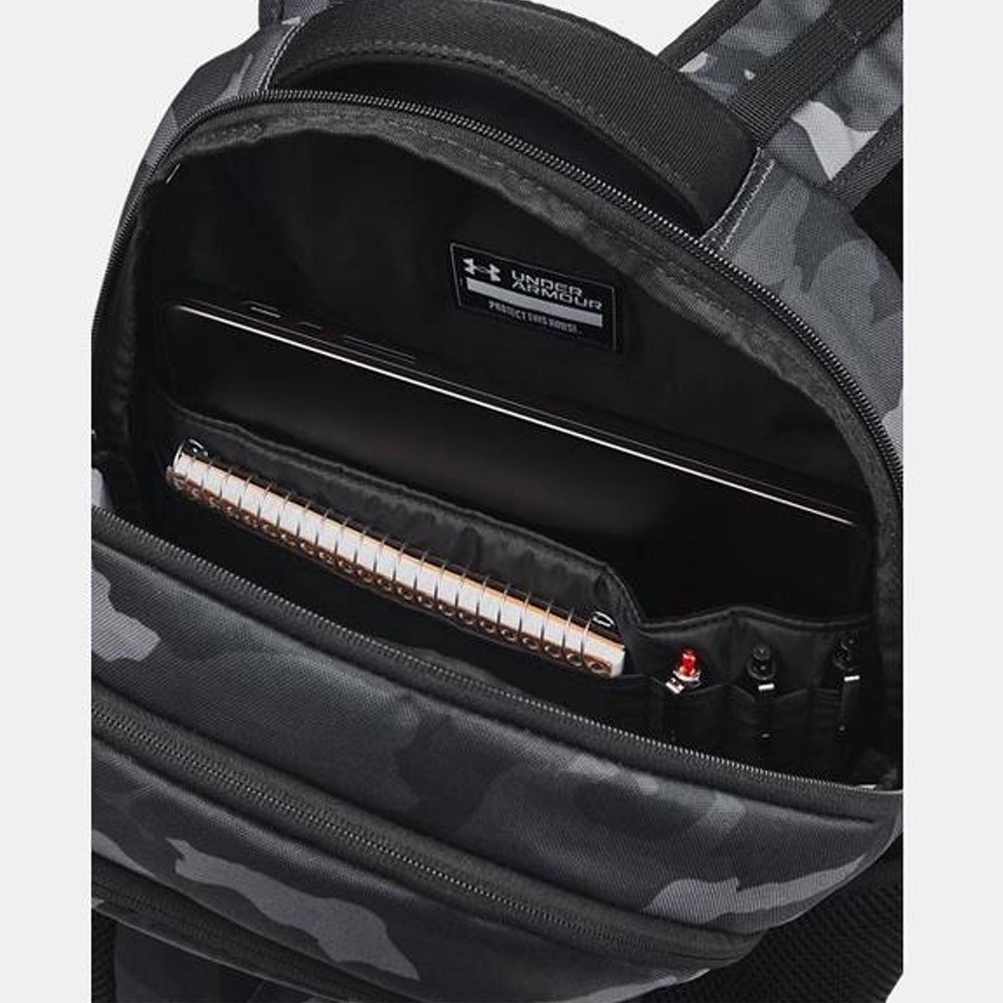 UA Hustle 6.0 Backpack - SİYAH