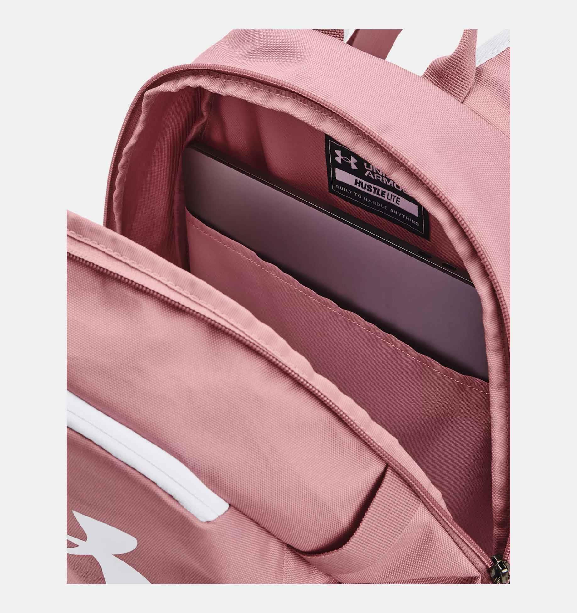 UA Hustle Lite Backpack - KREM/GÜMÜŞ