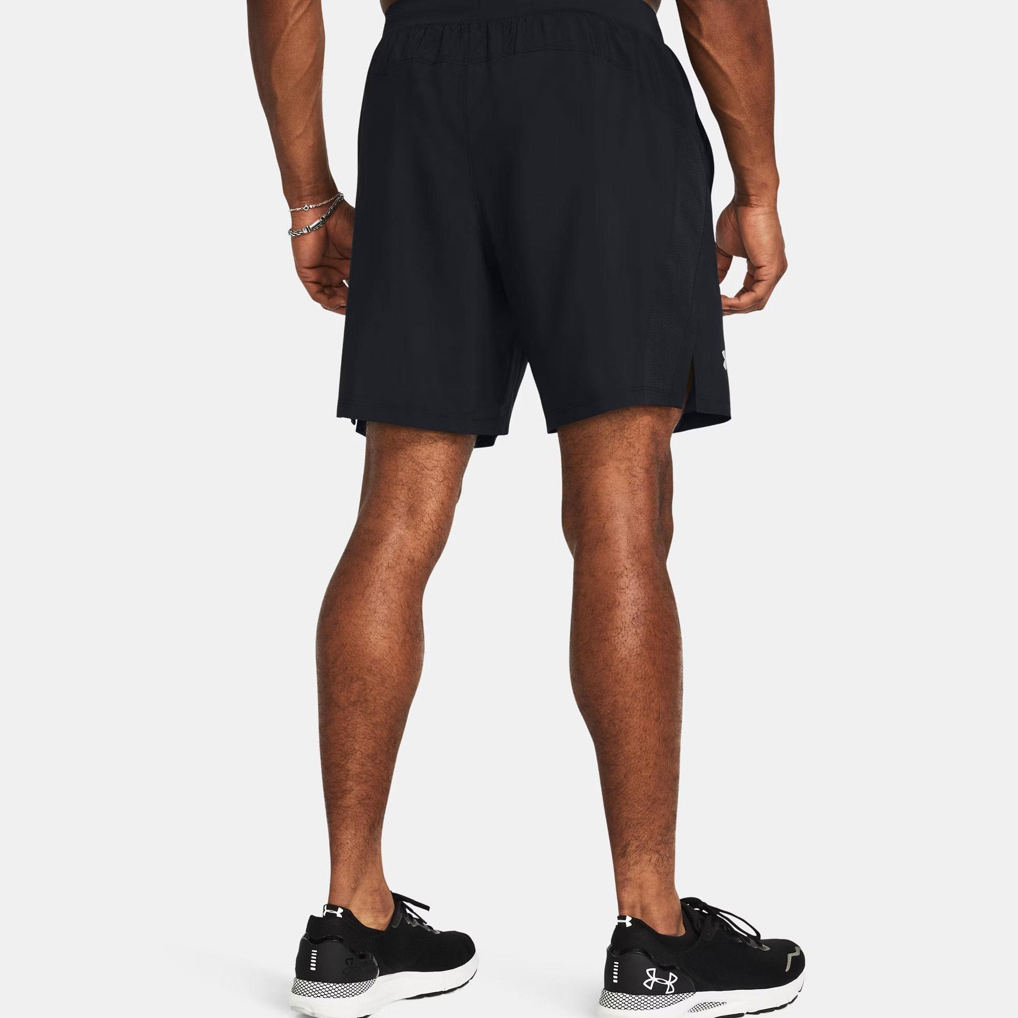 UA LAUNCH 7' SHORTS - SİYAH