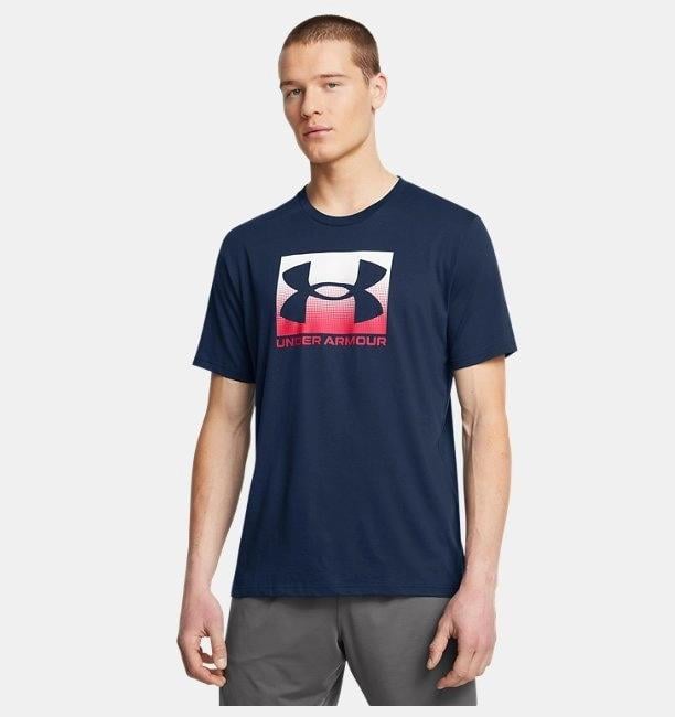 UA M BOXED SPORTS UPDATED SS - ORANJ/MAVİ