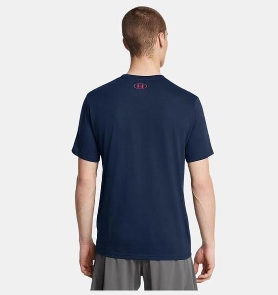 UA M BOXED SPORTS UPDATED SS - ORANJ/MAVİ