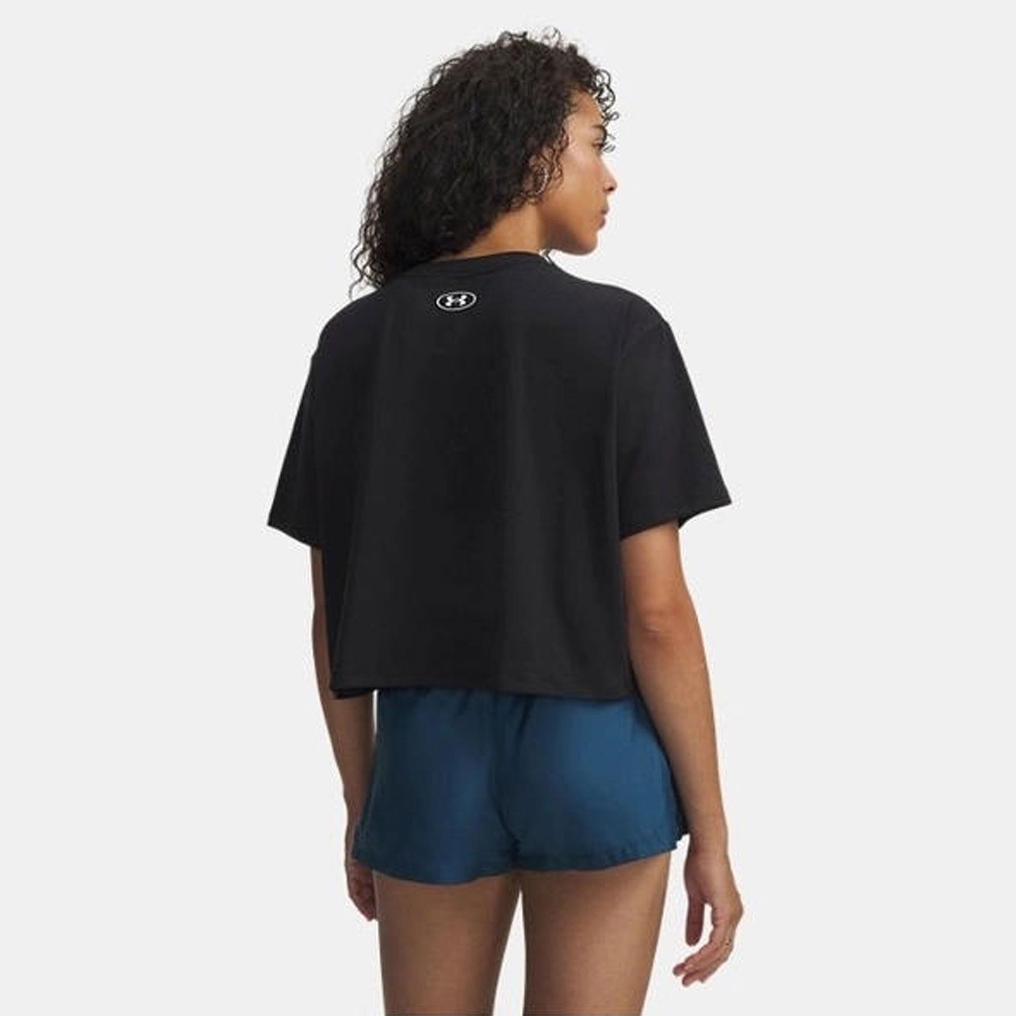 UA Rival Boxy Tee Solid - SİYAH