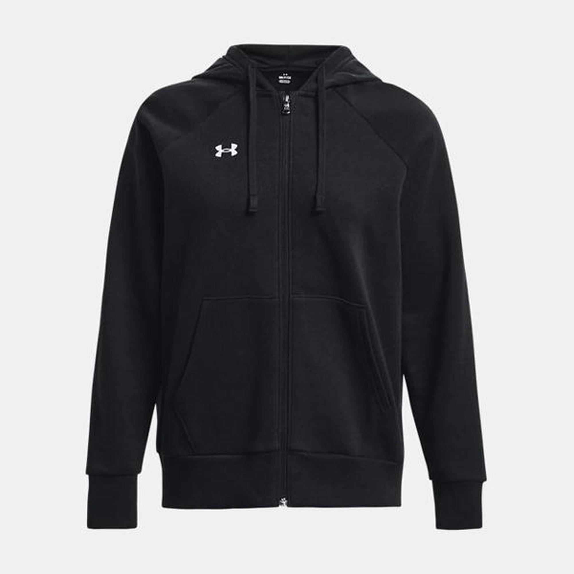 UA Rival Fleece FZ Hoodie - SİYAH