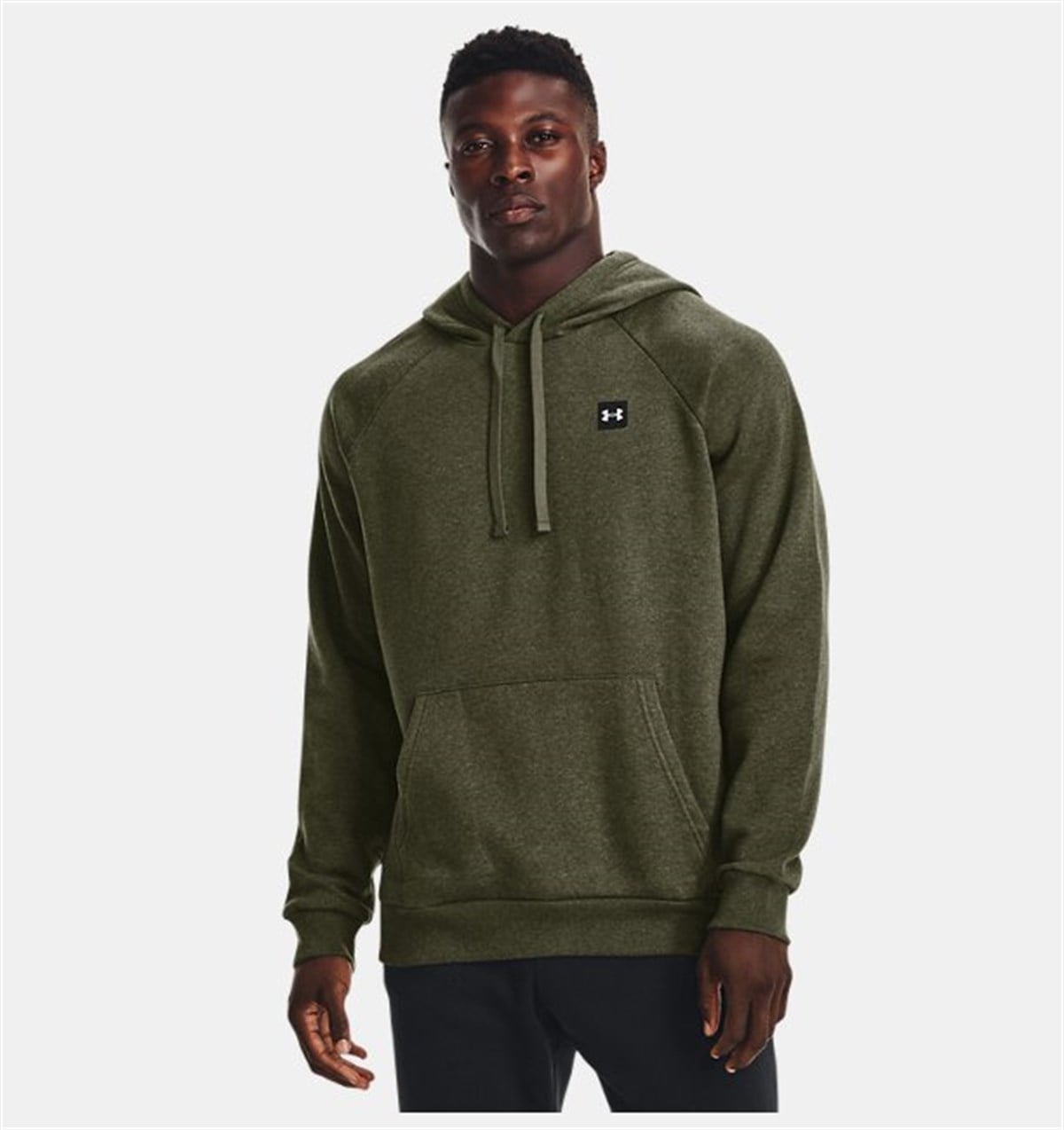 UA Rival Fleece Hoodie - KOT(SİY)/MAVİ