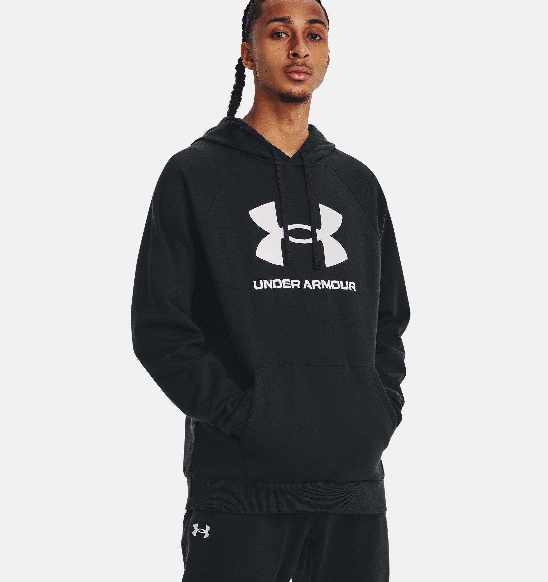 UA Rival Fleece Logo HD - SİYAH