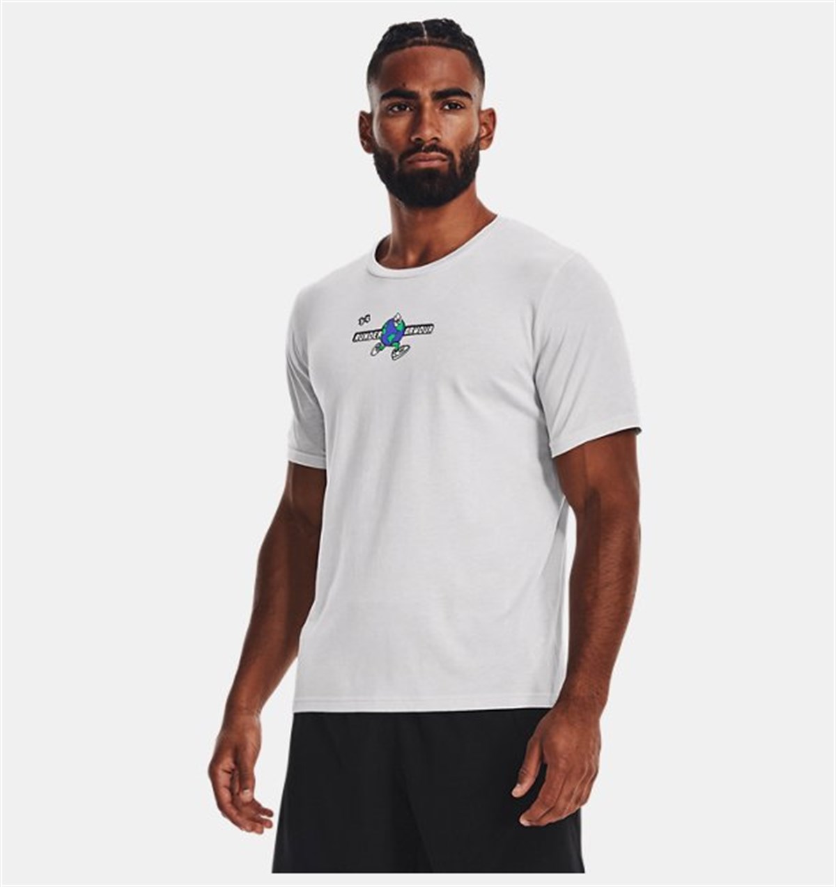 UA RUNDER ARMOUR SS - BEYAZ (BUZ)
