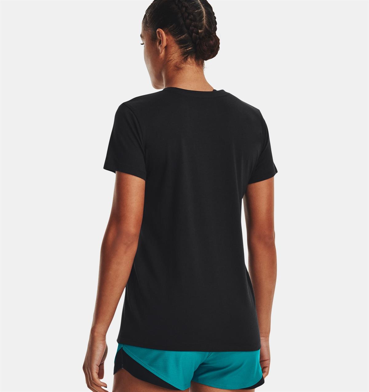 UA SPORTSTYLE LOGO SS - SİYAH(SİMLİ)