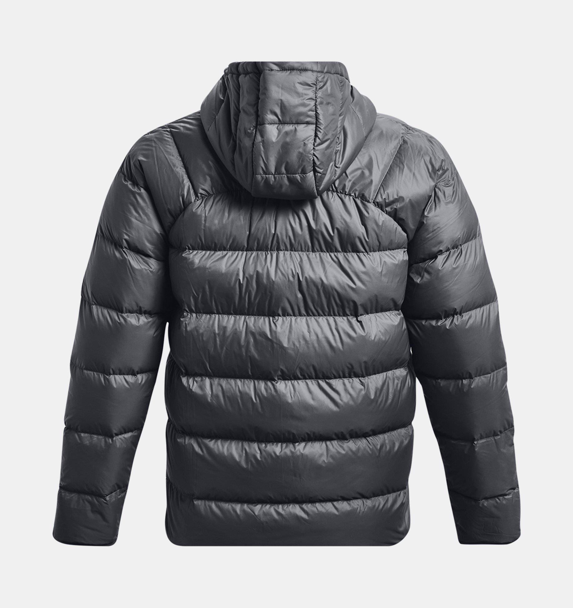 UA STRM ARMOUR DOWN 2.0 JKT - BEJ