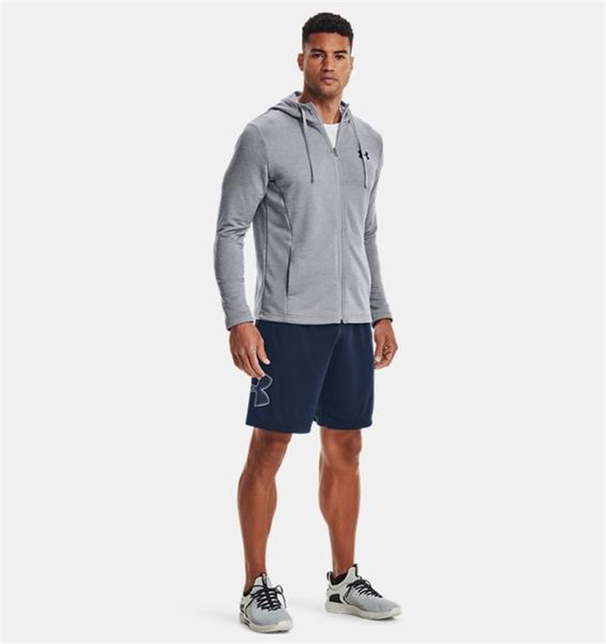UA TECH GRAPHIC SHORT - SARI/KIRMIZI