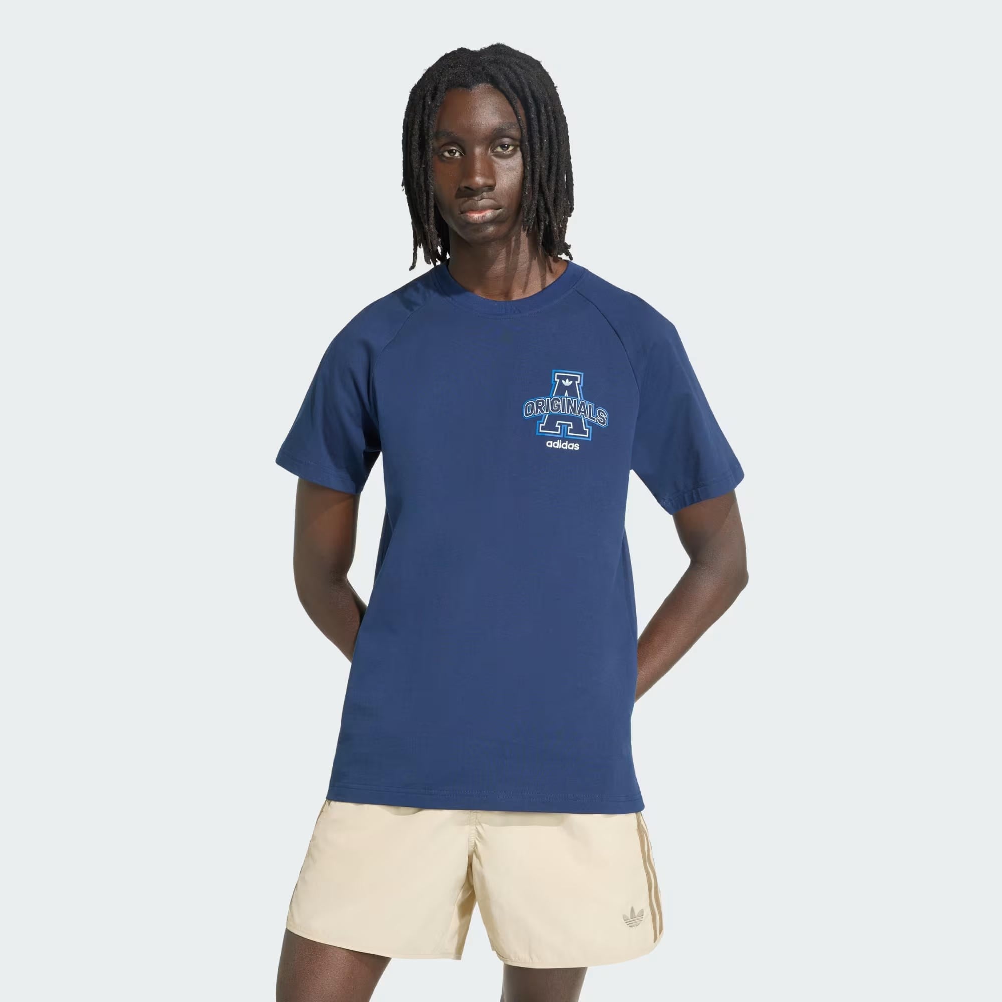 VARSITY A TEE - ADIDAS SIYAH