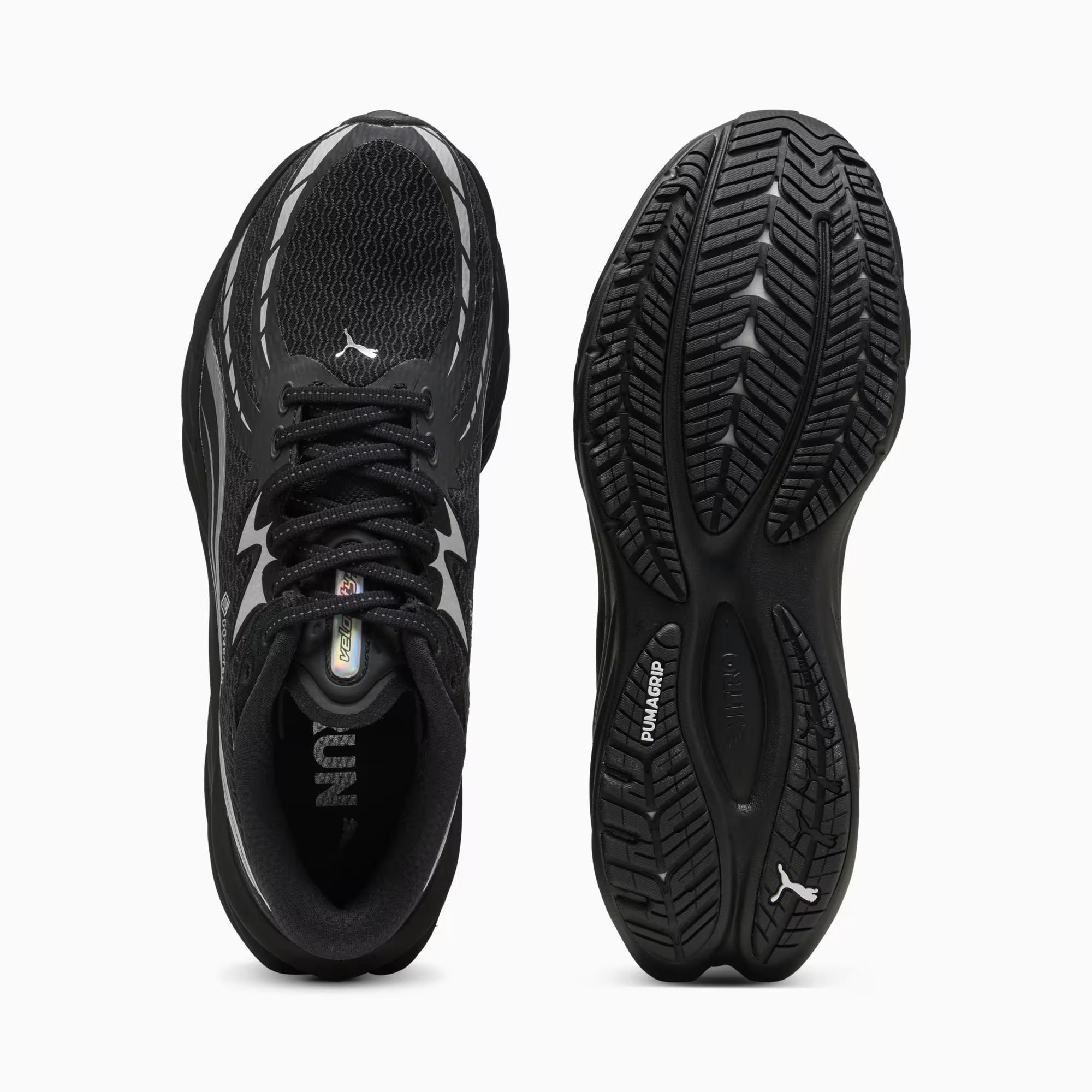 Puma Siyah Puma Velocity Nitro 4 Gore-Tex Erkek Koşu Ayakkabısı