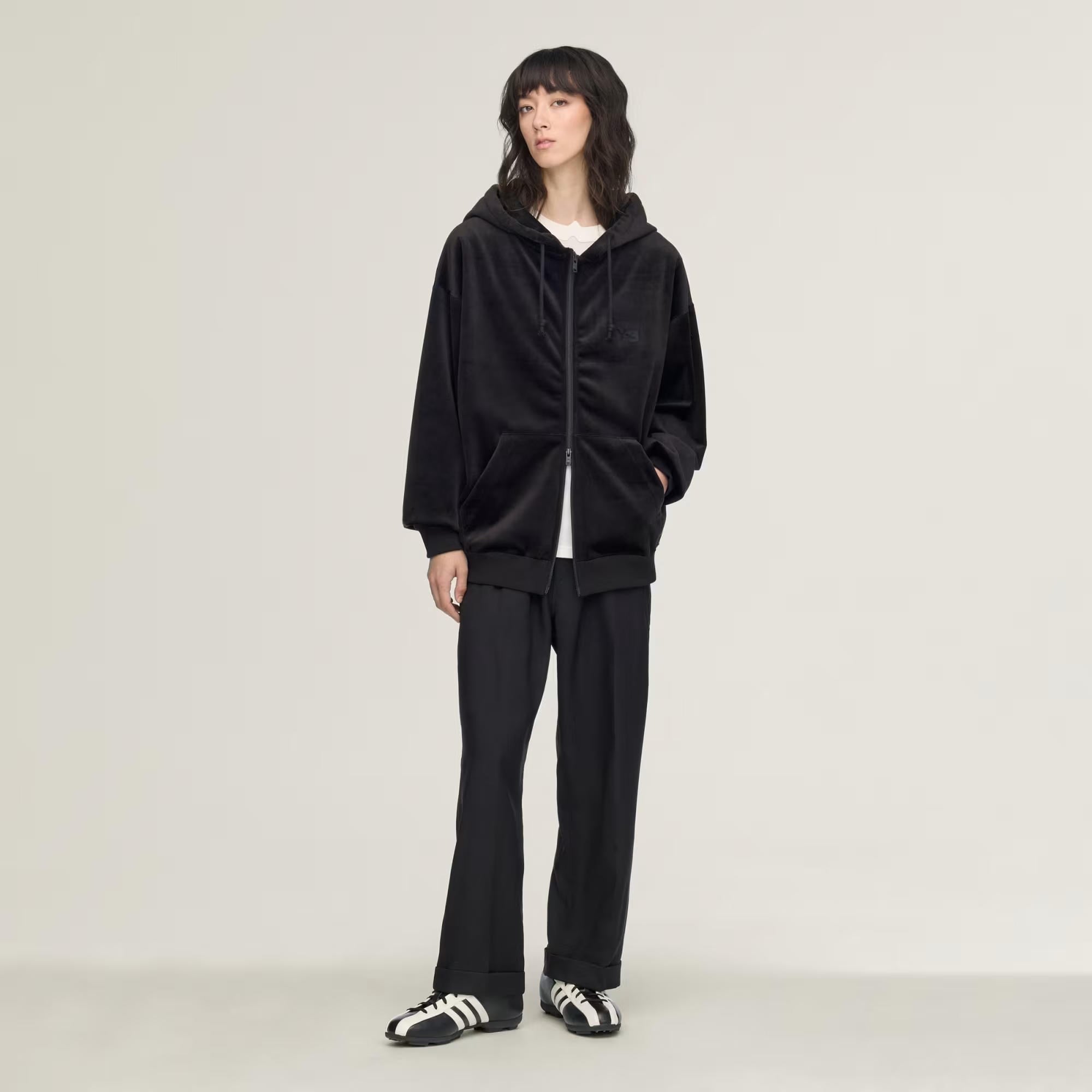 VELVET ZIP HD - ADIDAS SIYAH