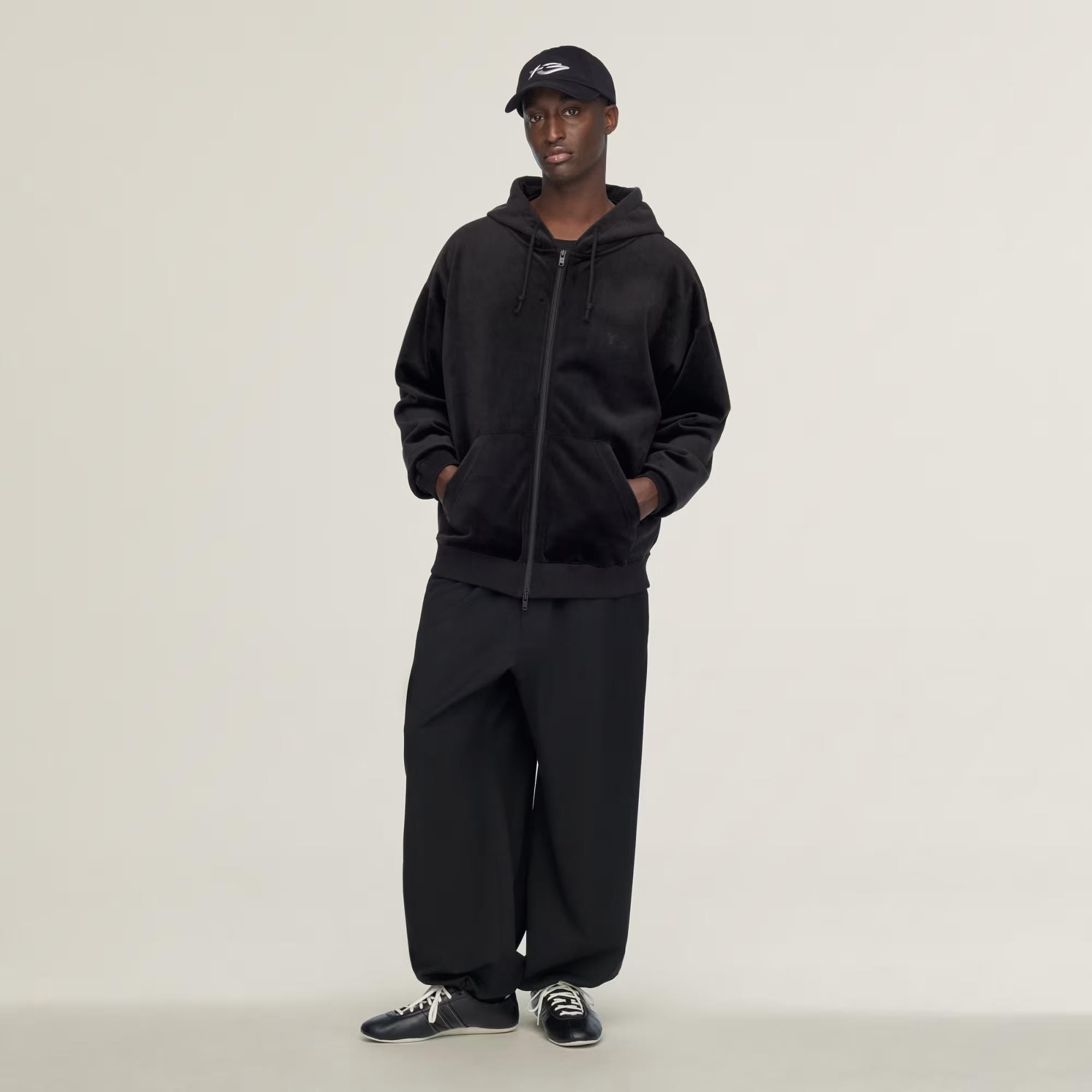 VELVET ZIP HD - ADIDAS SIYAH