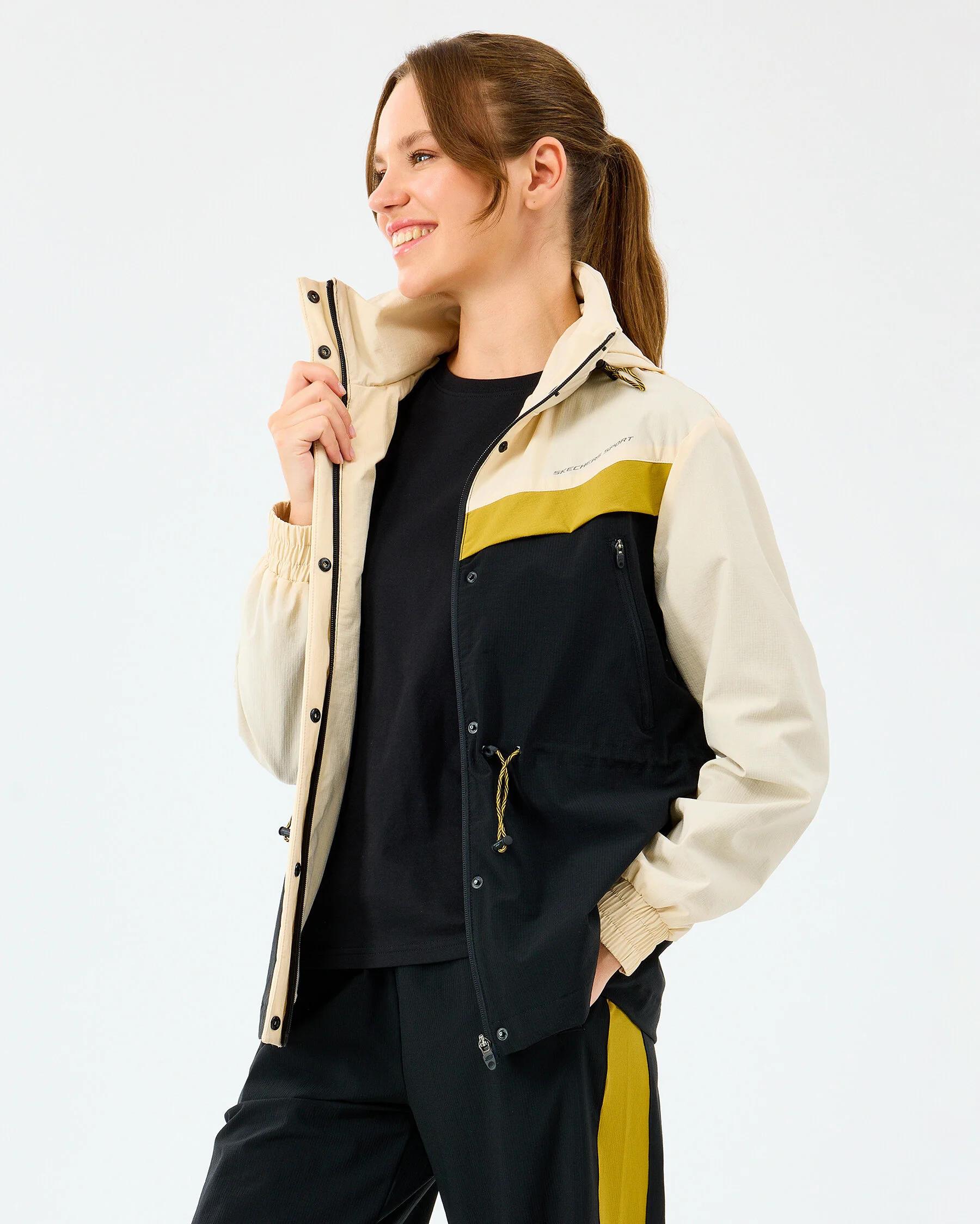 W Adjustable Waisted Full Zip Micro Jacket - 1983
