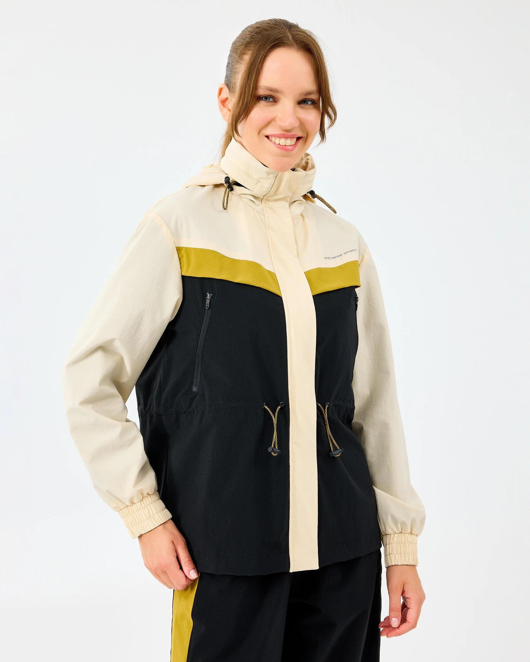 W Adjustable Waisted Full Zip Micro Jacket - 1983